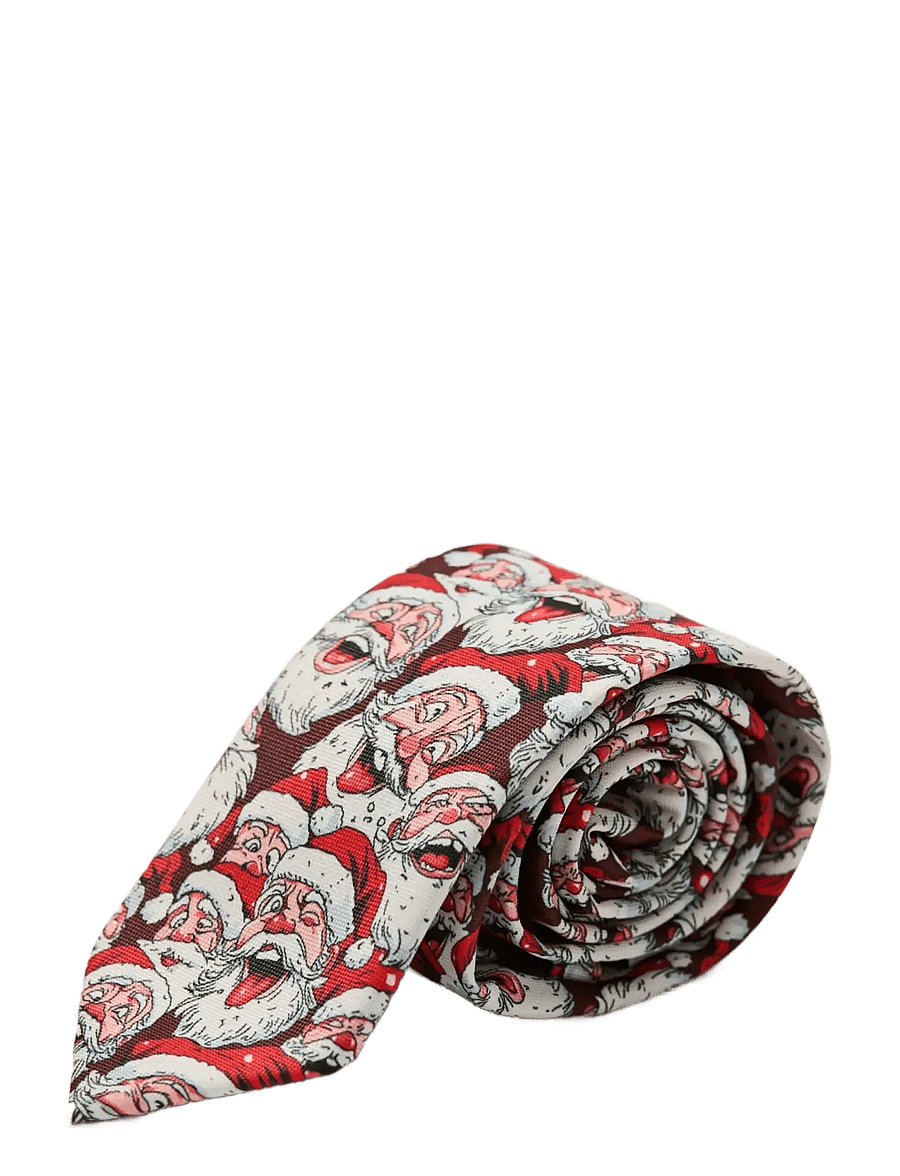 Lindbergh - Christmas Tie - slipsar - red - 0