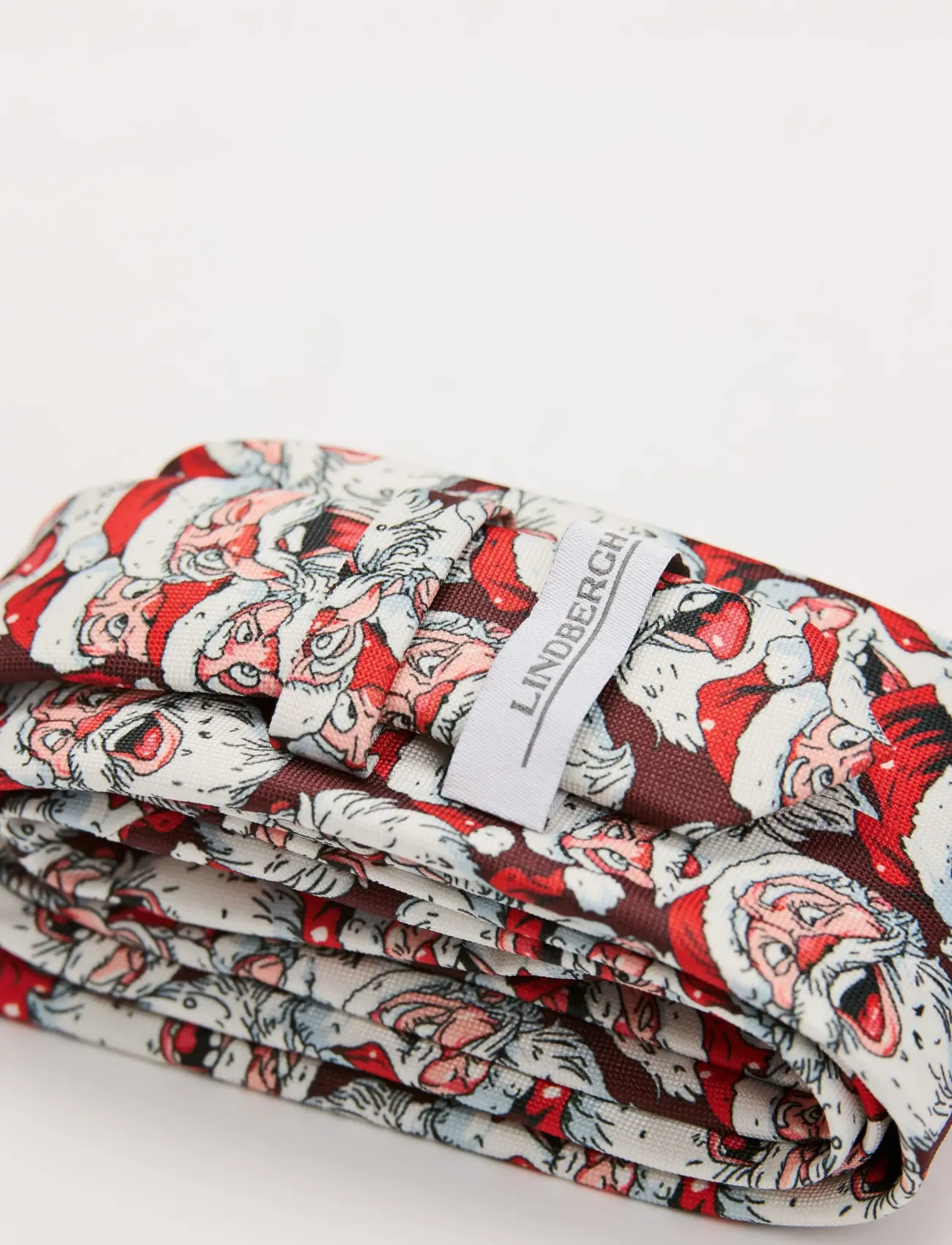 Lindbergh - Christmas Tie - slipsar - red - 1