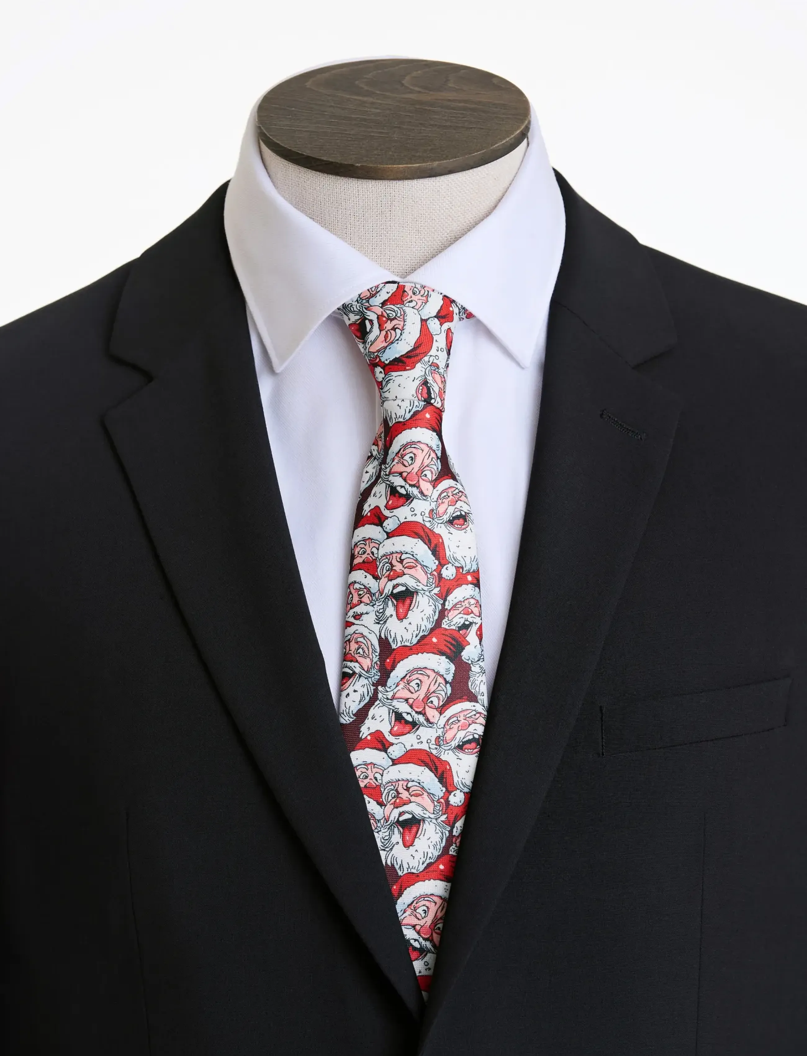 Lindbergh - Christmas Tie - slipsar - red - 2