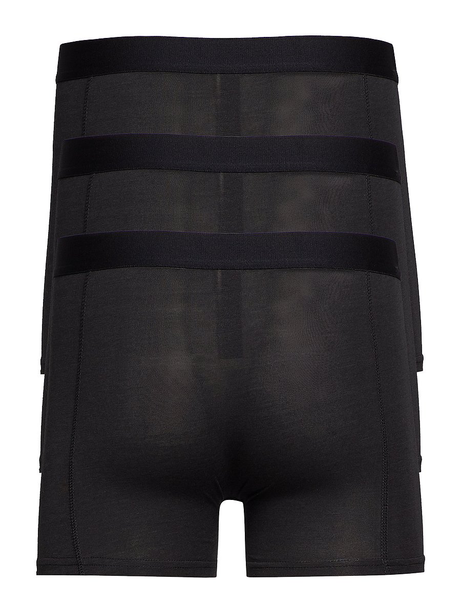 Lindbergh - Basic bamboo boxers 3 pack - multipakk aluspüksid - black - 1