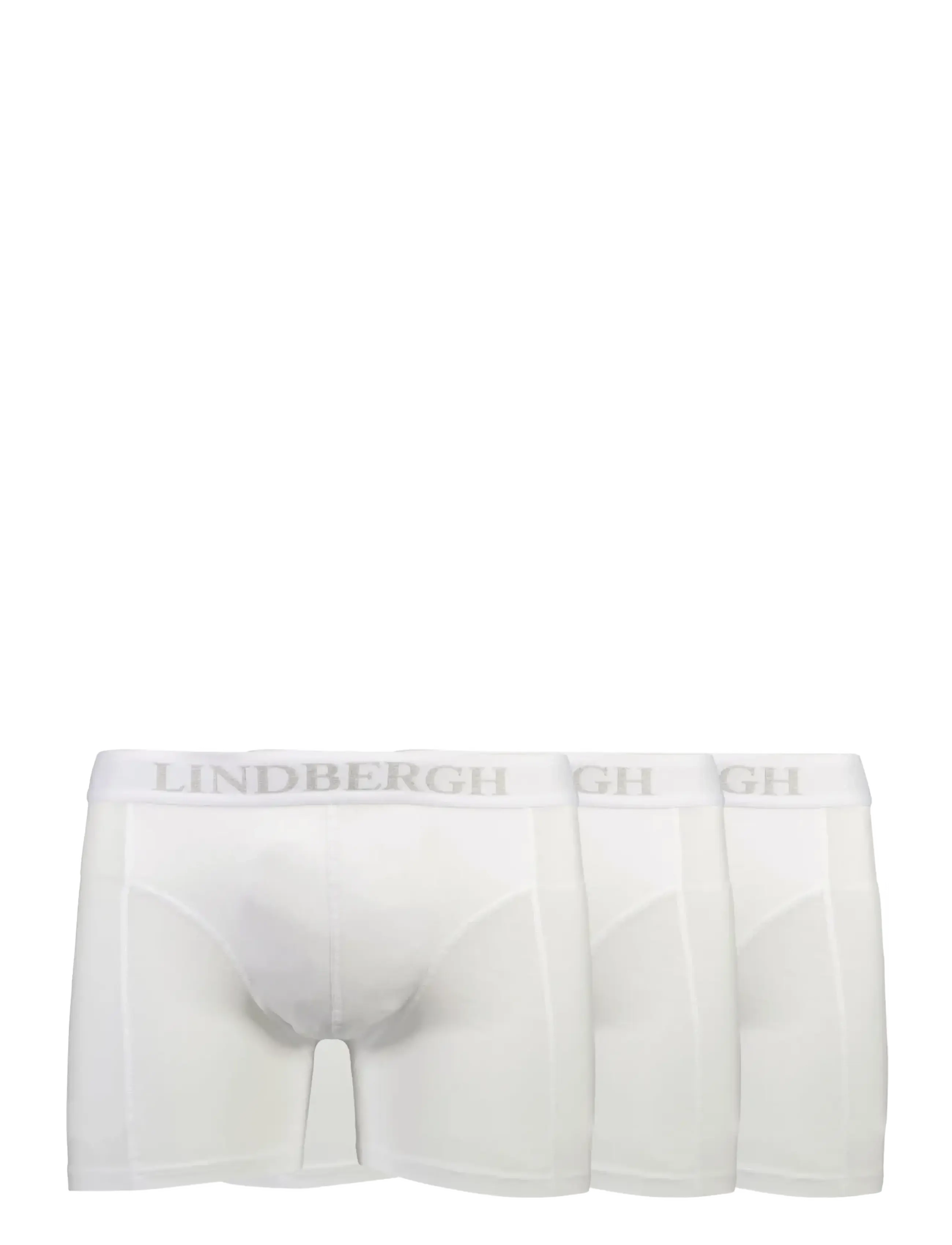 LINDBERGH Basic Bamboo Boxershorts 3 Pack Weiß - XXL - Herren