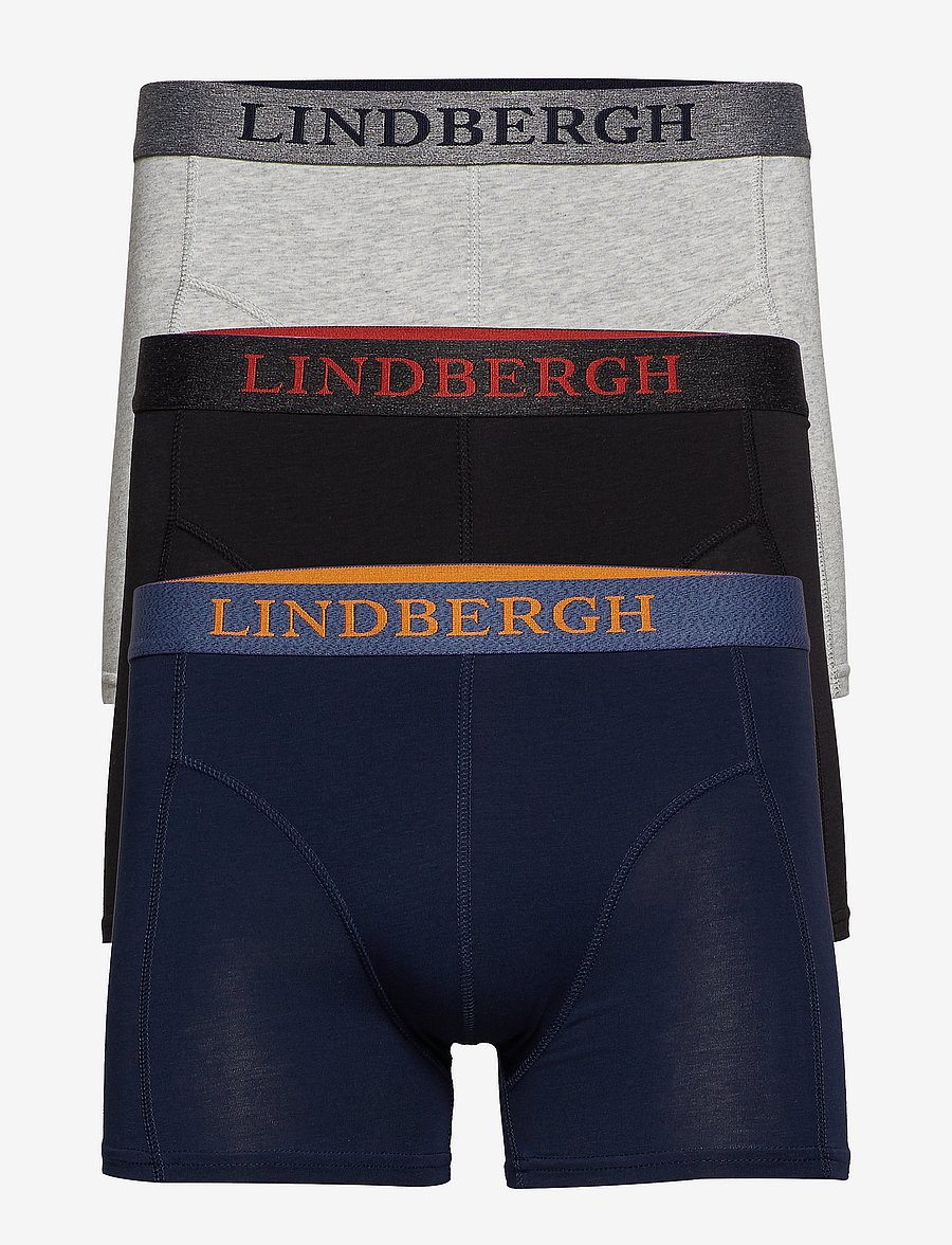 Lindbergh - Bamboo boxers 3 pack - multipack kalsonger - mixed - 0