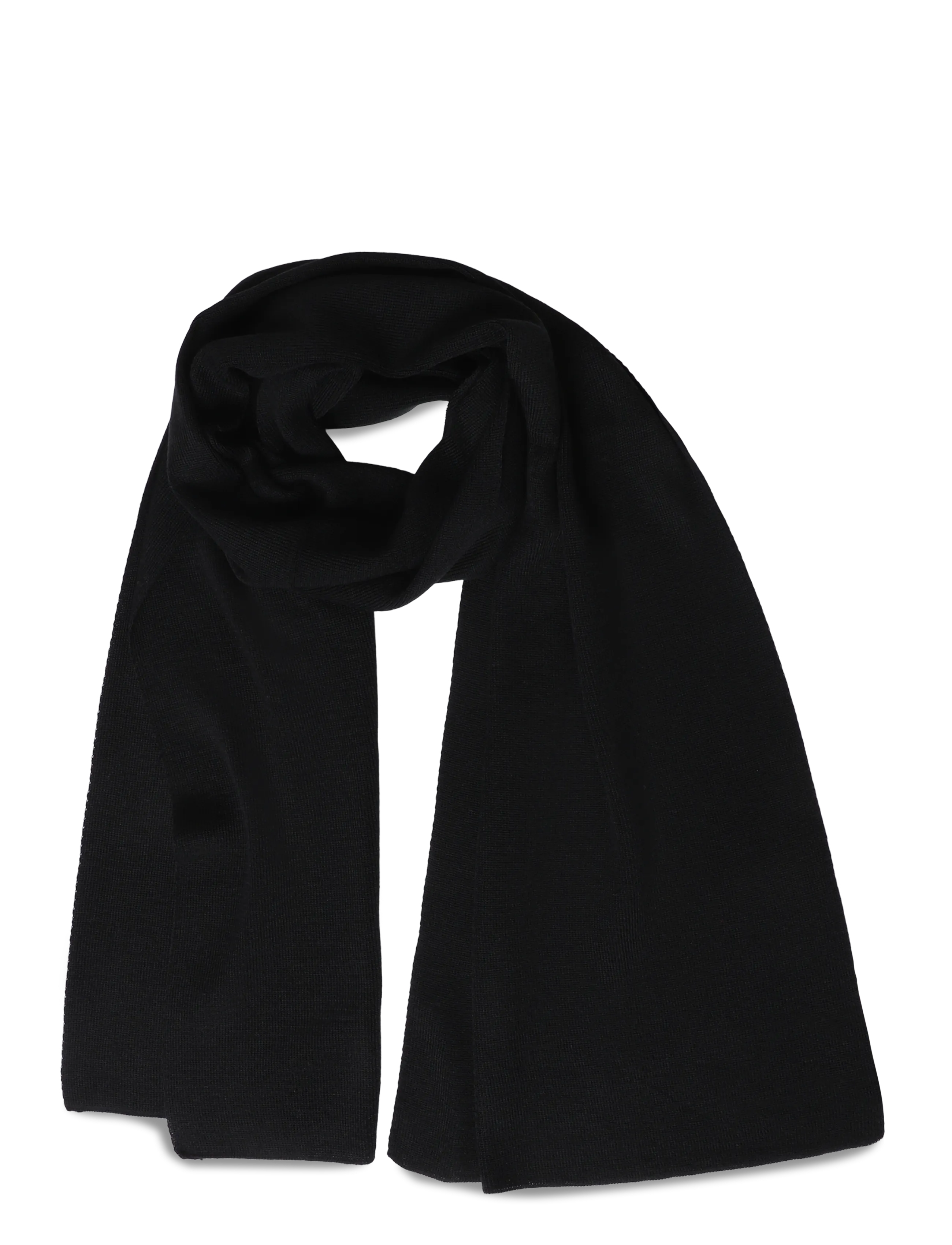 Lindbergh Knit scarf - Winterschals - BLACK / black