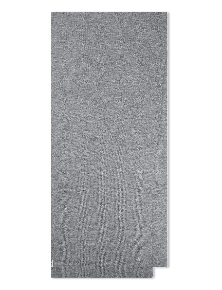 Lindbergh - Knit scarf - winter scarves - lt grey mel - 0