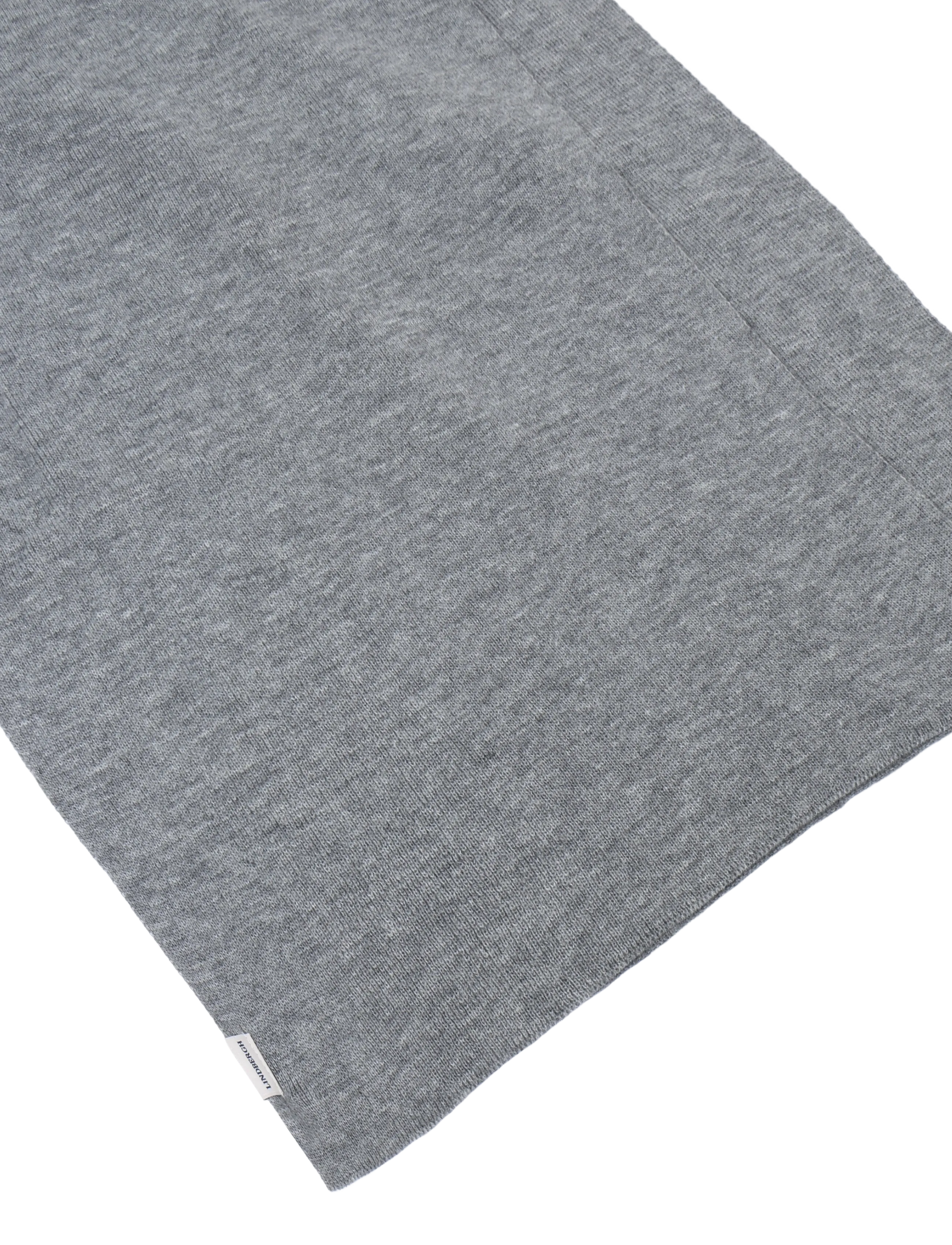 Lindbergh - Knit scarf - aksessuaarid - lt grey mel - 2