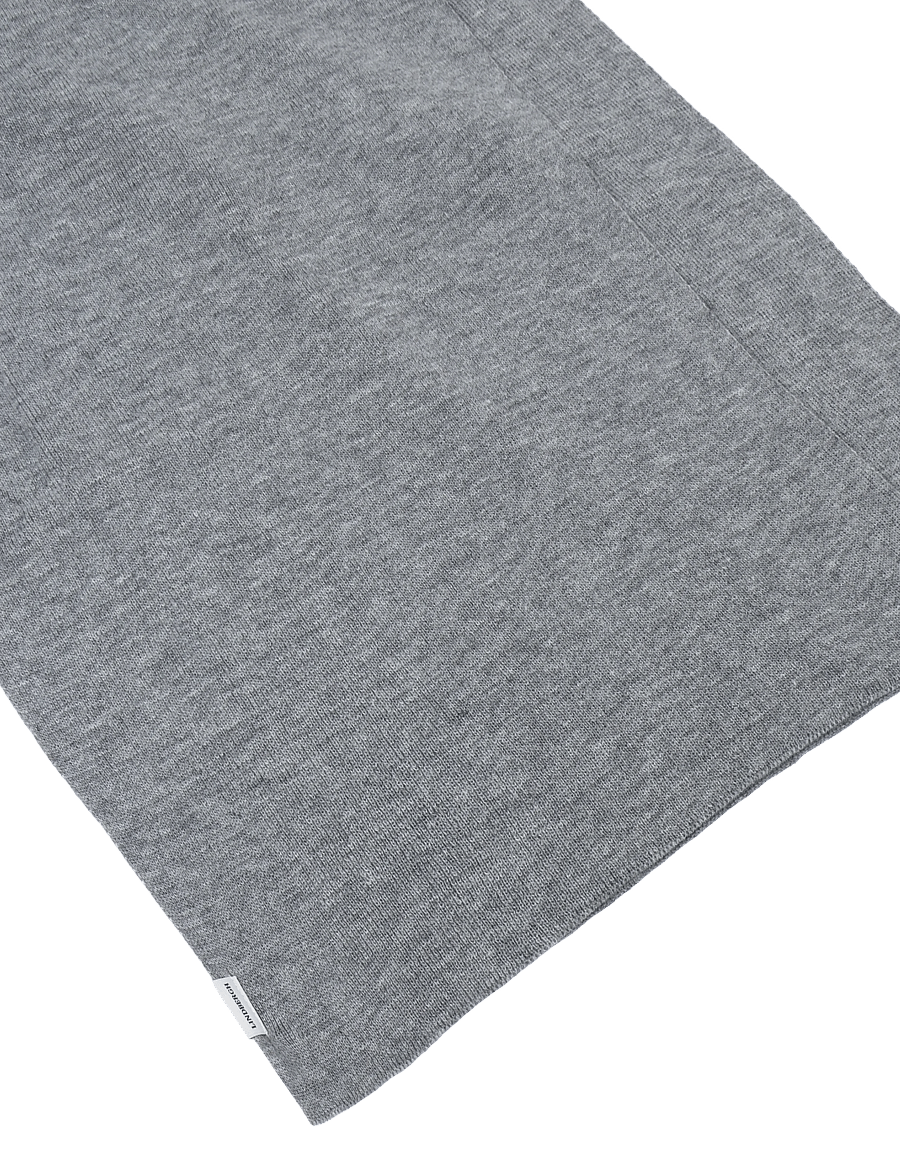 Lindbergh - Knit scarf - winter scarves - lt grey mel - 2