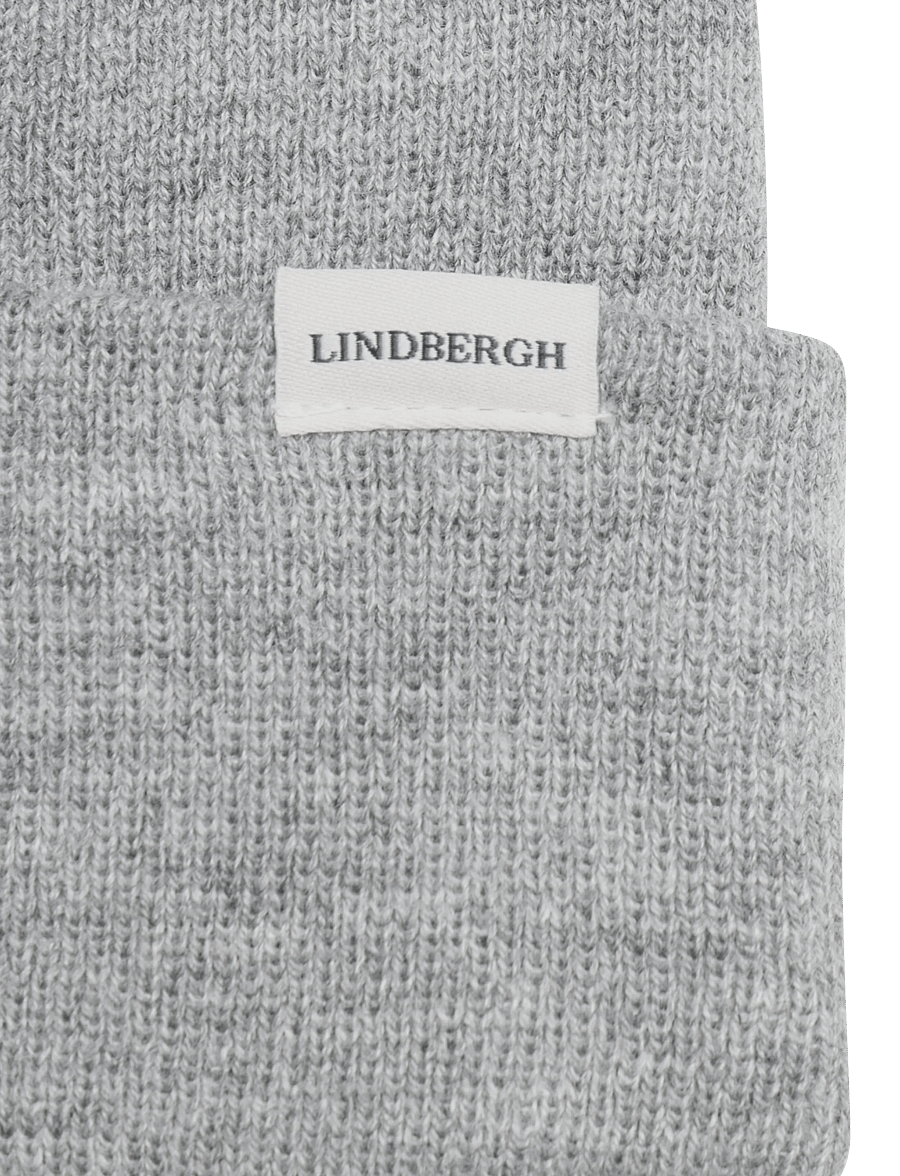 Lindbergh - Beanie - kollektionen - lt grey mel - 2