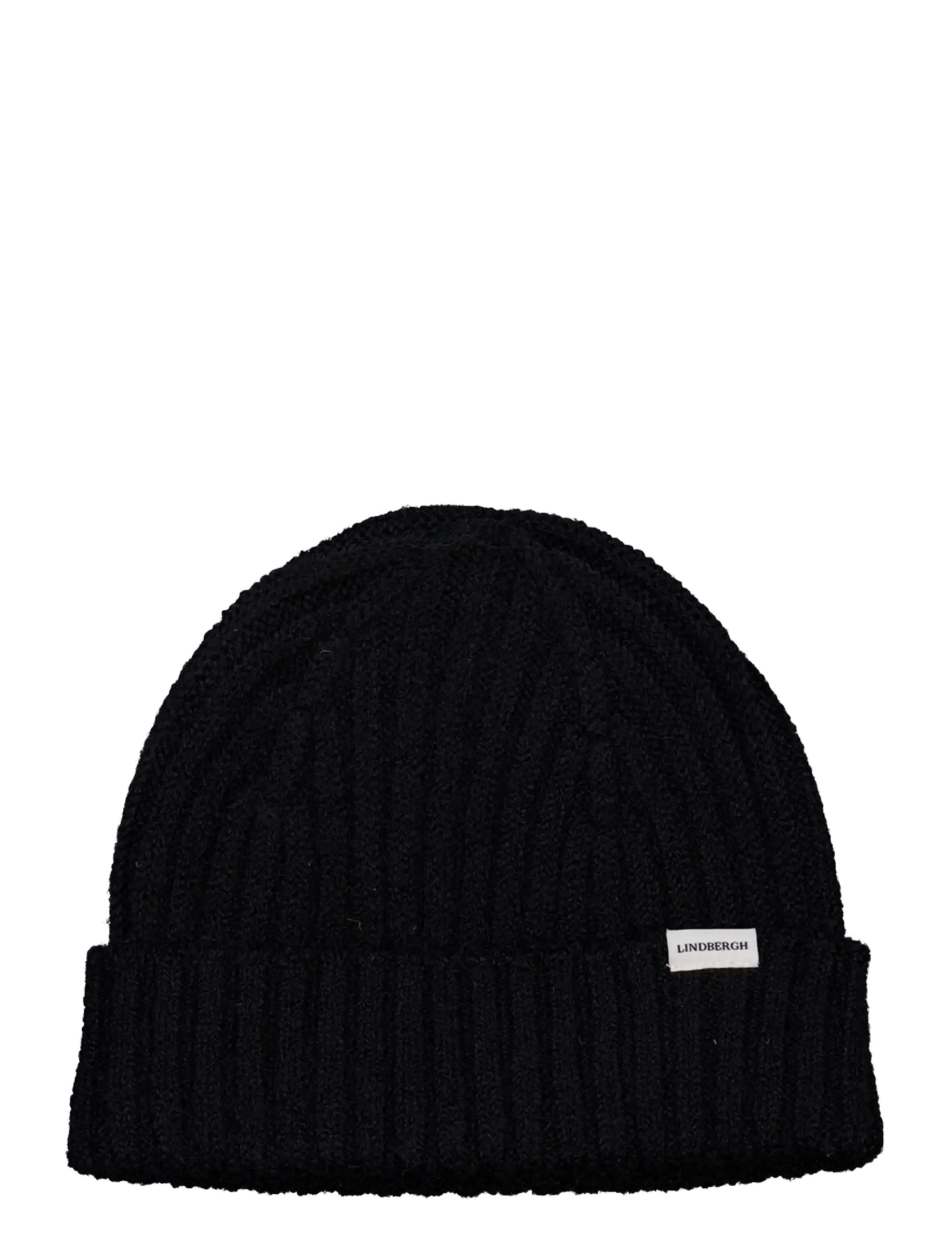 Lindbergh Knit beanie - Kollektionen - BLACK / black