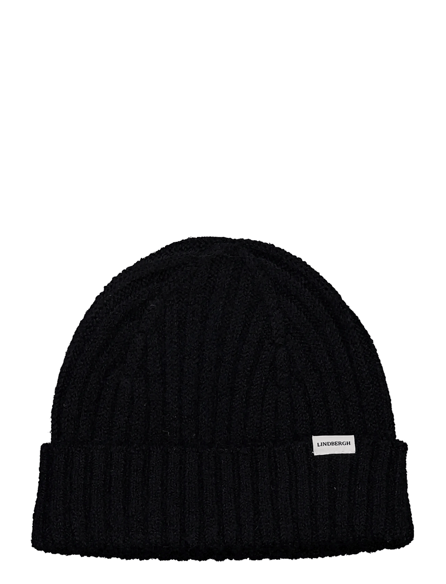 Lindbergh - Knit beanie - kollektionen - black - 0