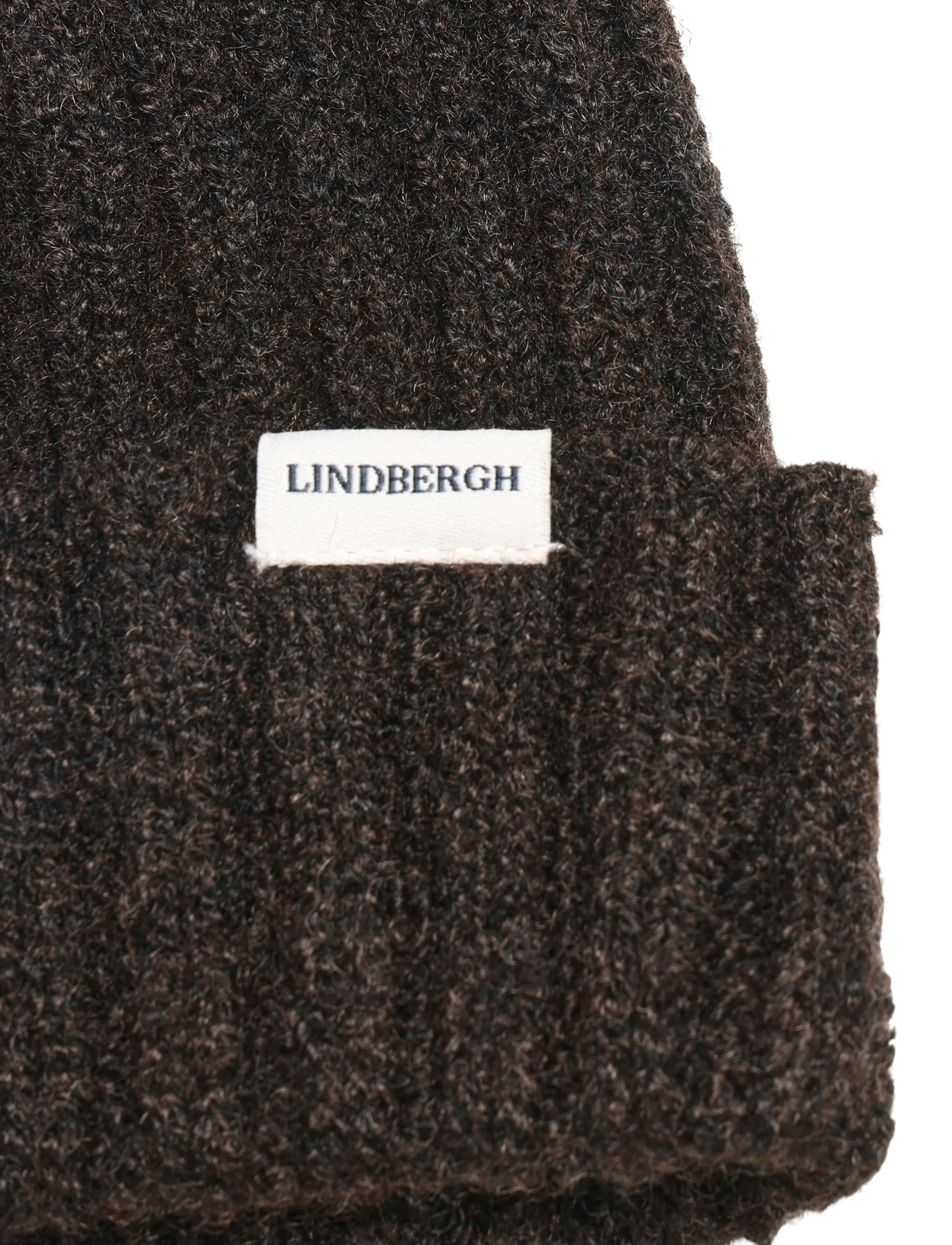 Lindbergh - Knit beanie - mallistot - brown mel - 2