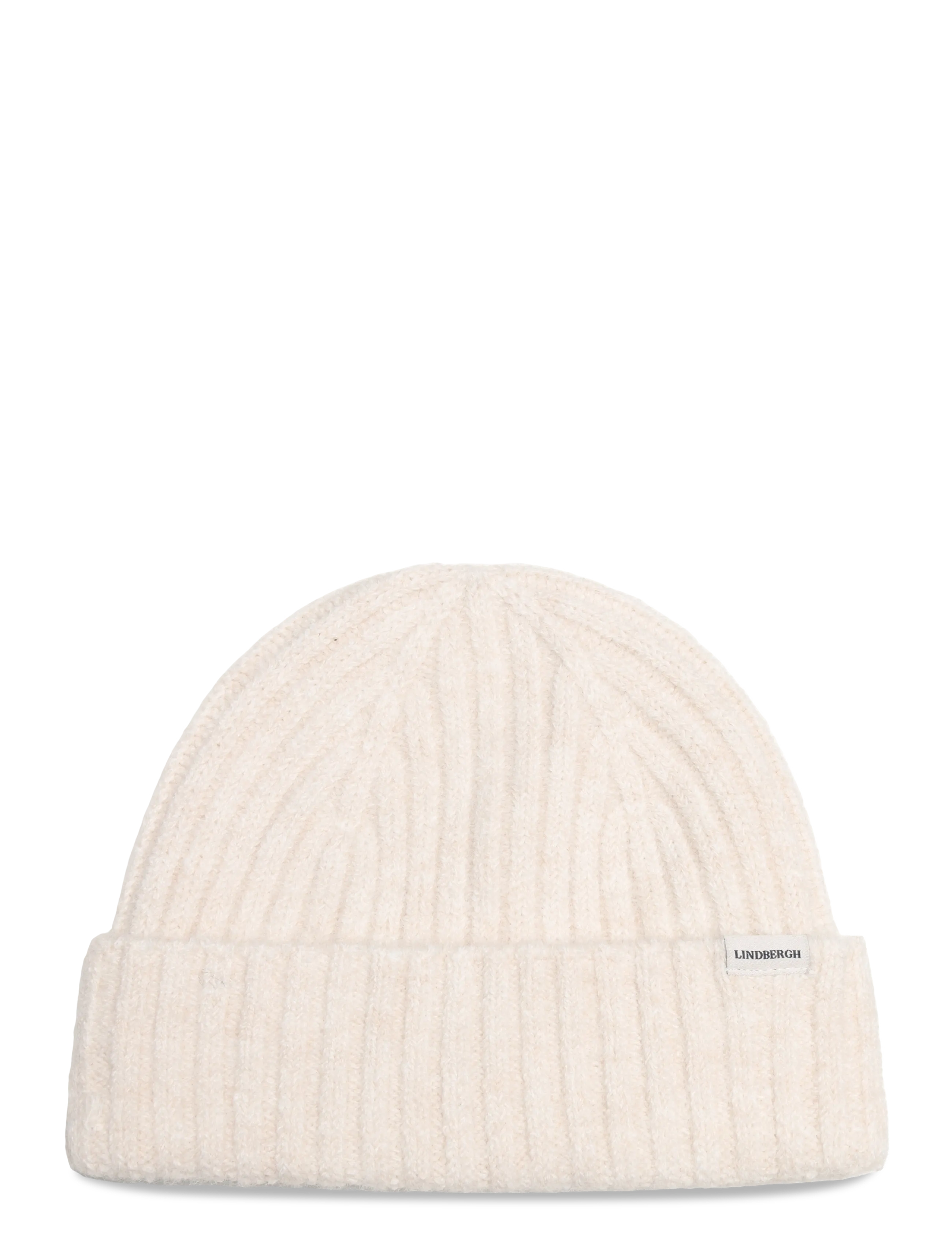 Lindbergh Knit beanie - Asusteet - CHALK WHITE / white