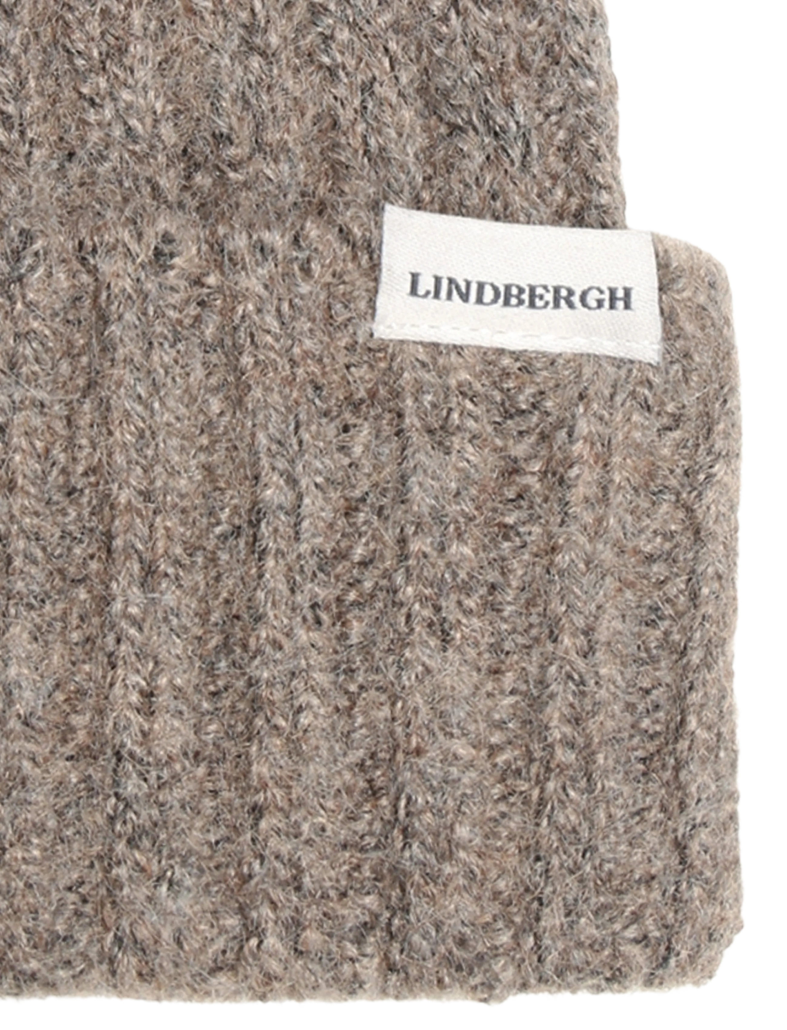 Lindbergh - Knit beanie - aksessuaarid - dk sand mel - 2
