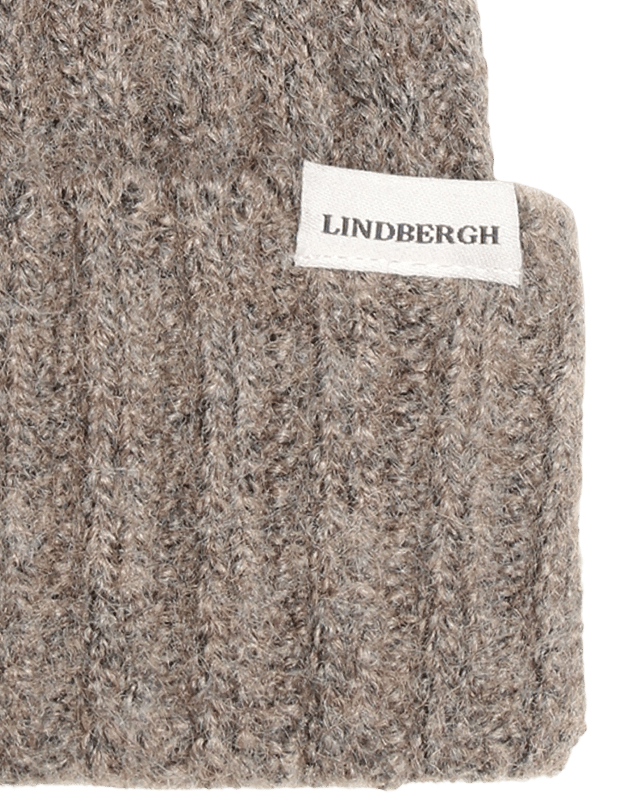 Lindbergh - Knit beanie - collections - dk sand mel - 2