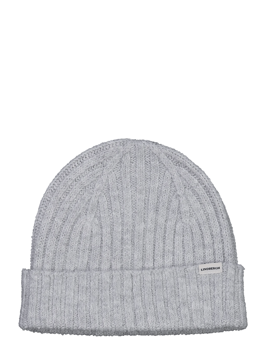 Lindbergh - Knit beanie - collections - grey mel - 0