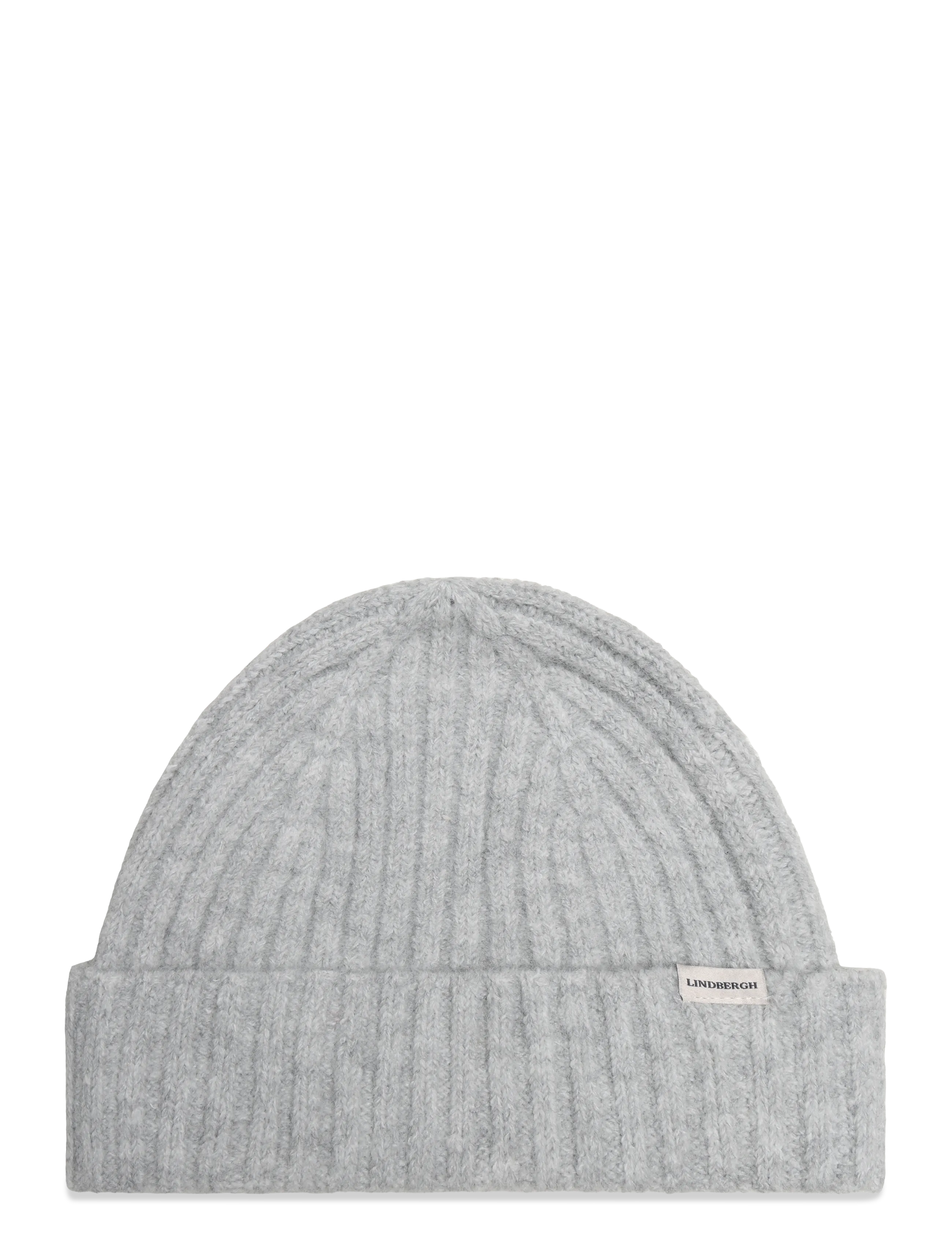 Lindbergh Knit beanie - Asusteet - GREY MEL / grey
