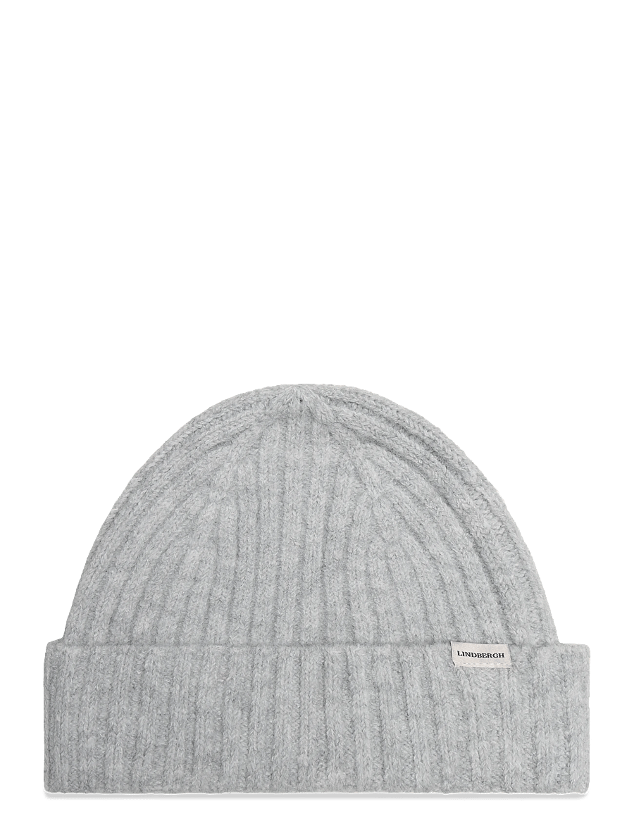 Lindbergh - Knit beanie - kolekcijos - grey mel - 0