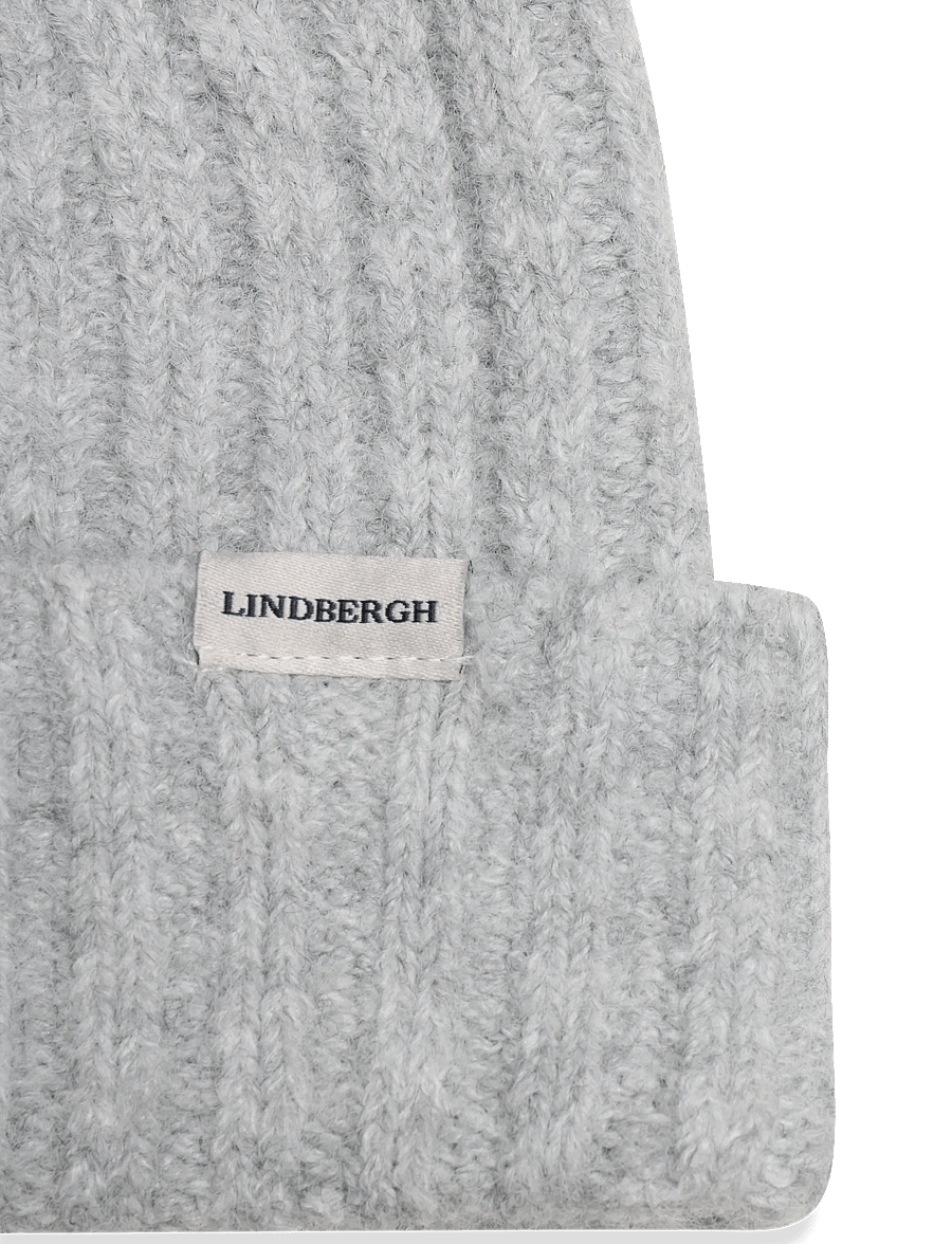 Lindbergh - Knit beanie - kolekcijos - grey mel - 2