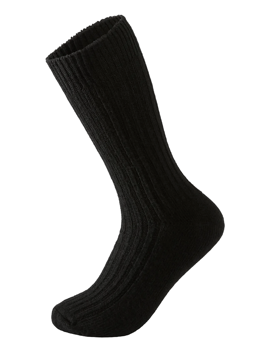 Lindbergh - Merino wool sock - tennissocken - black - 0