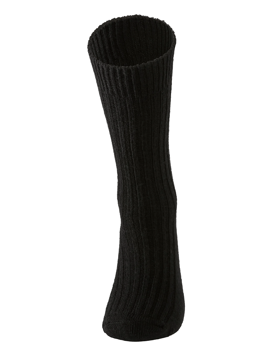 Lindbergh - Merino wool sock - tennissocken - black - 1
