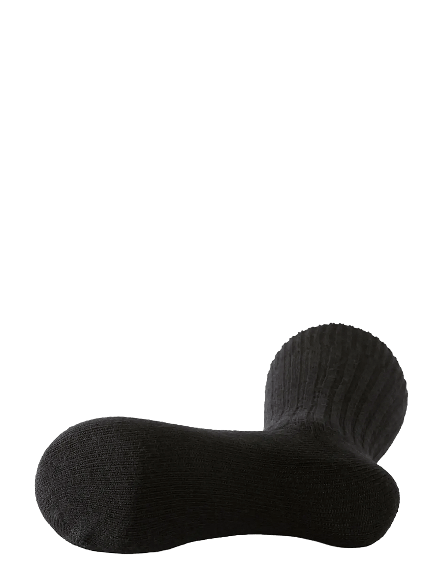 Lindbergh - Merino wool sock - tennissocken - black - 2