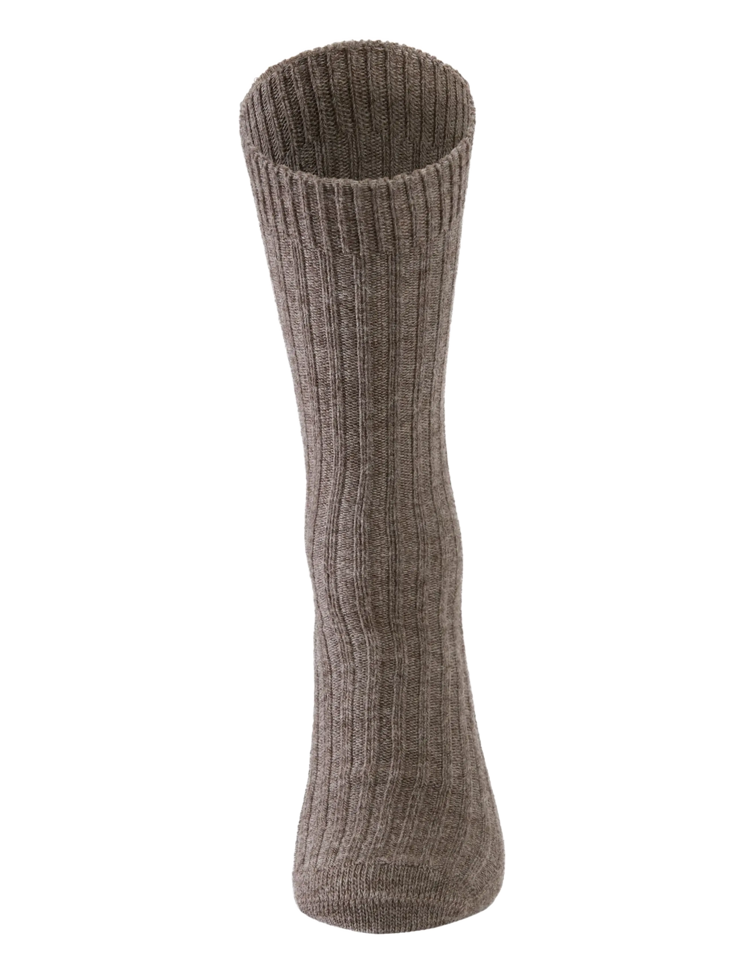Lindbergh - Merino wool sock - tennissocken - dk sand mel - 1