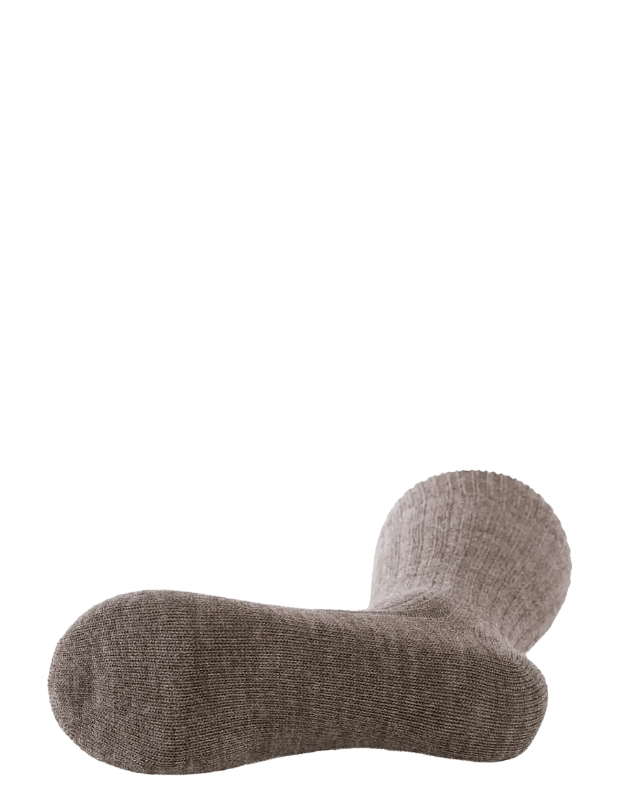 Lindbergh - Merino wool sock - tennissocken - dk sand mel - 2