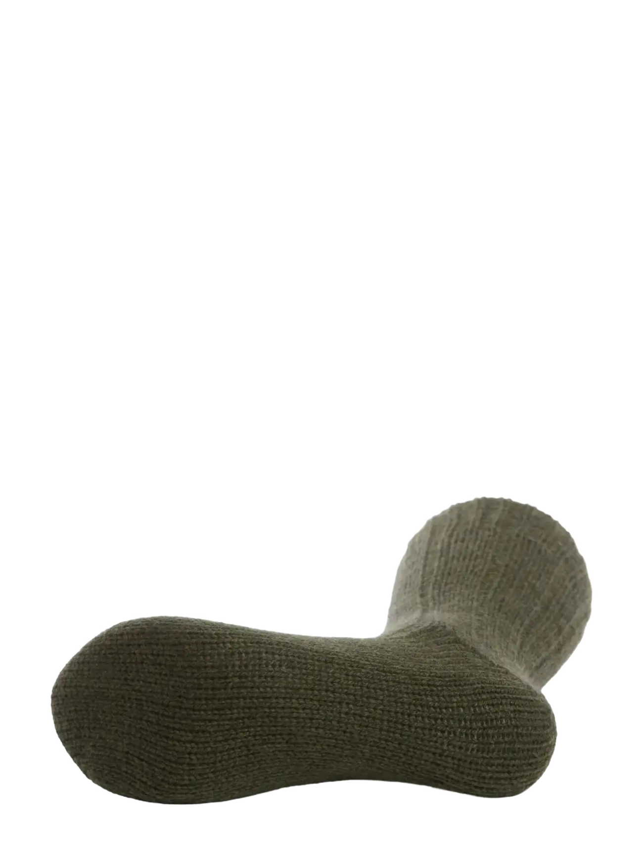 Lindbergh - 2 pack rag wool sock - crew socks - army mel - 3