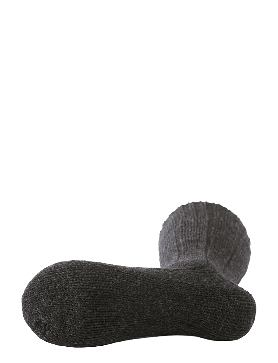 Lindbergh - 2 pack rag wool sock - tennissocken - black twist - 3