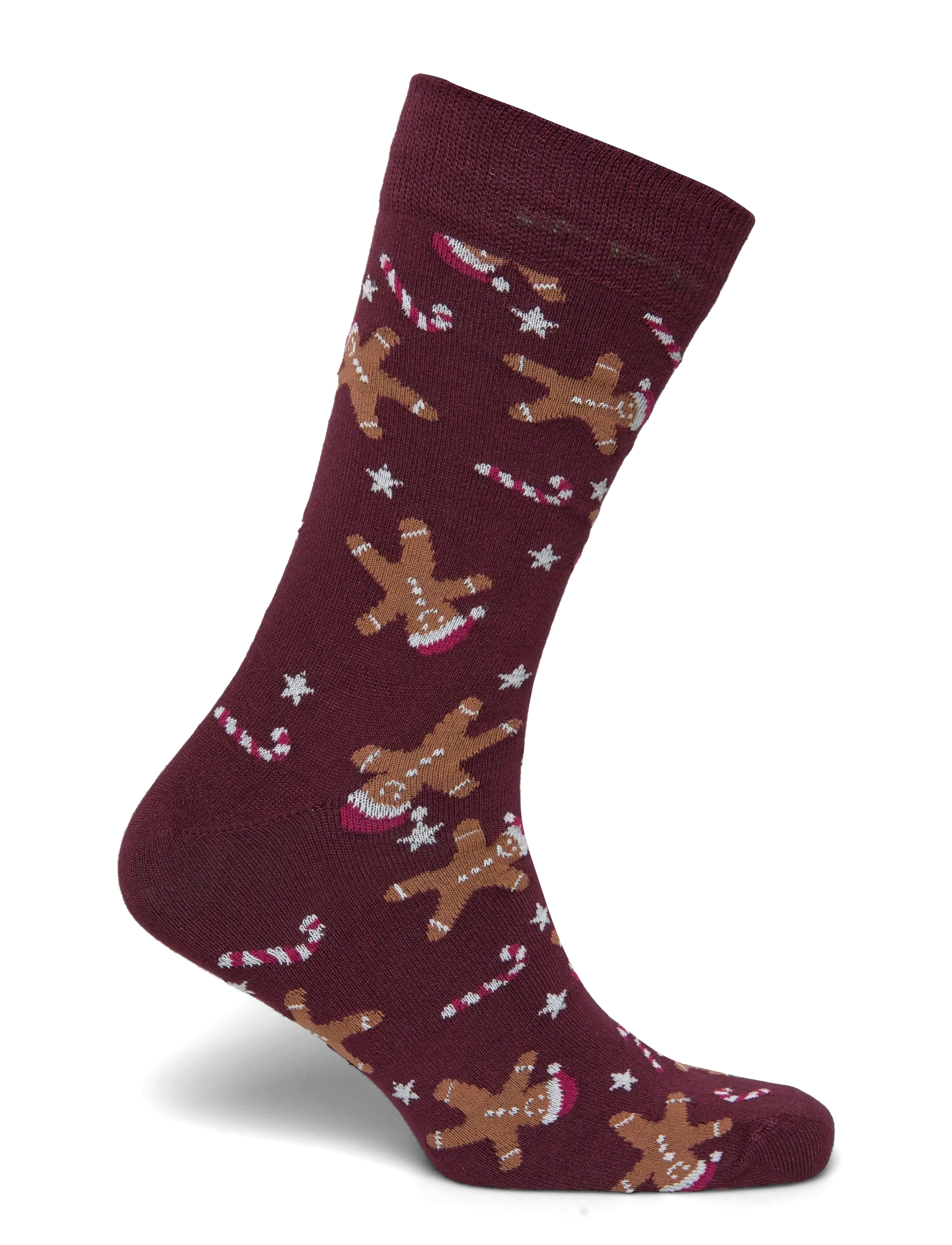 Lindbergh - Christmas bamboo sock - red - 1