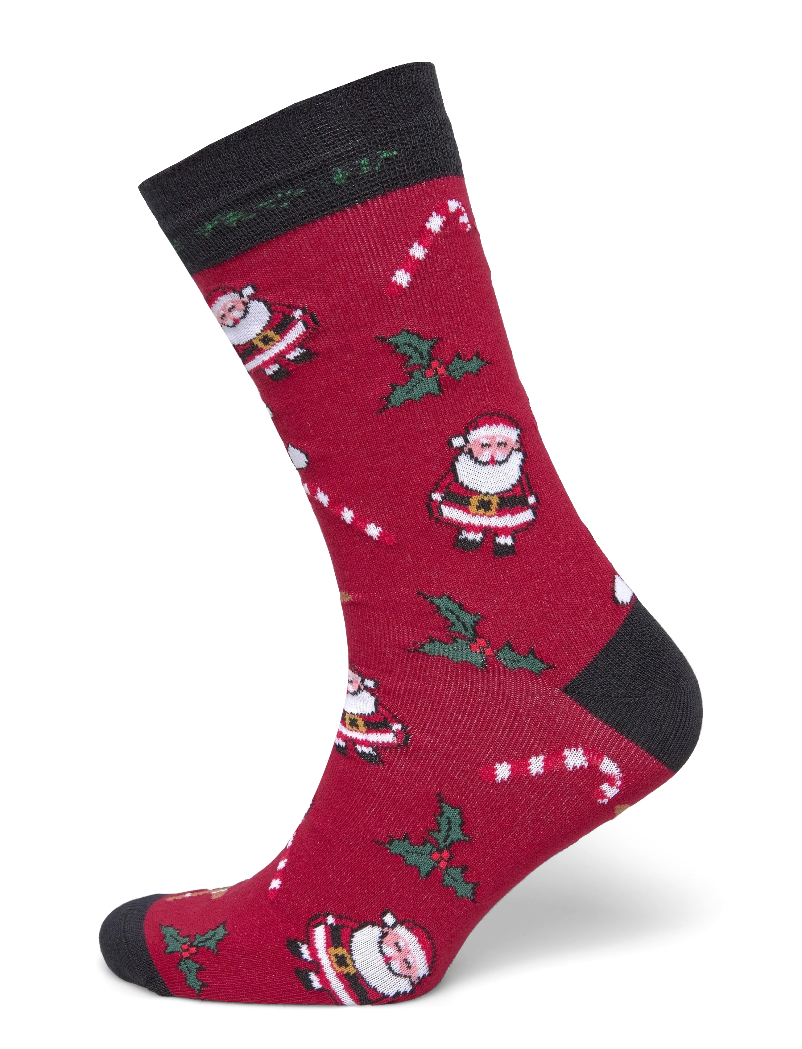 Lindbergh Christmas bamboo sock - Looks for less - RED / red