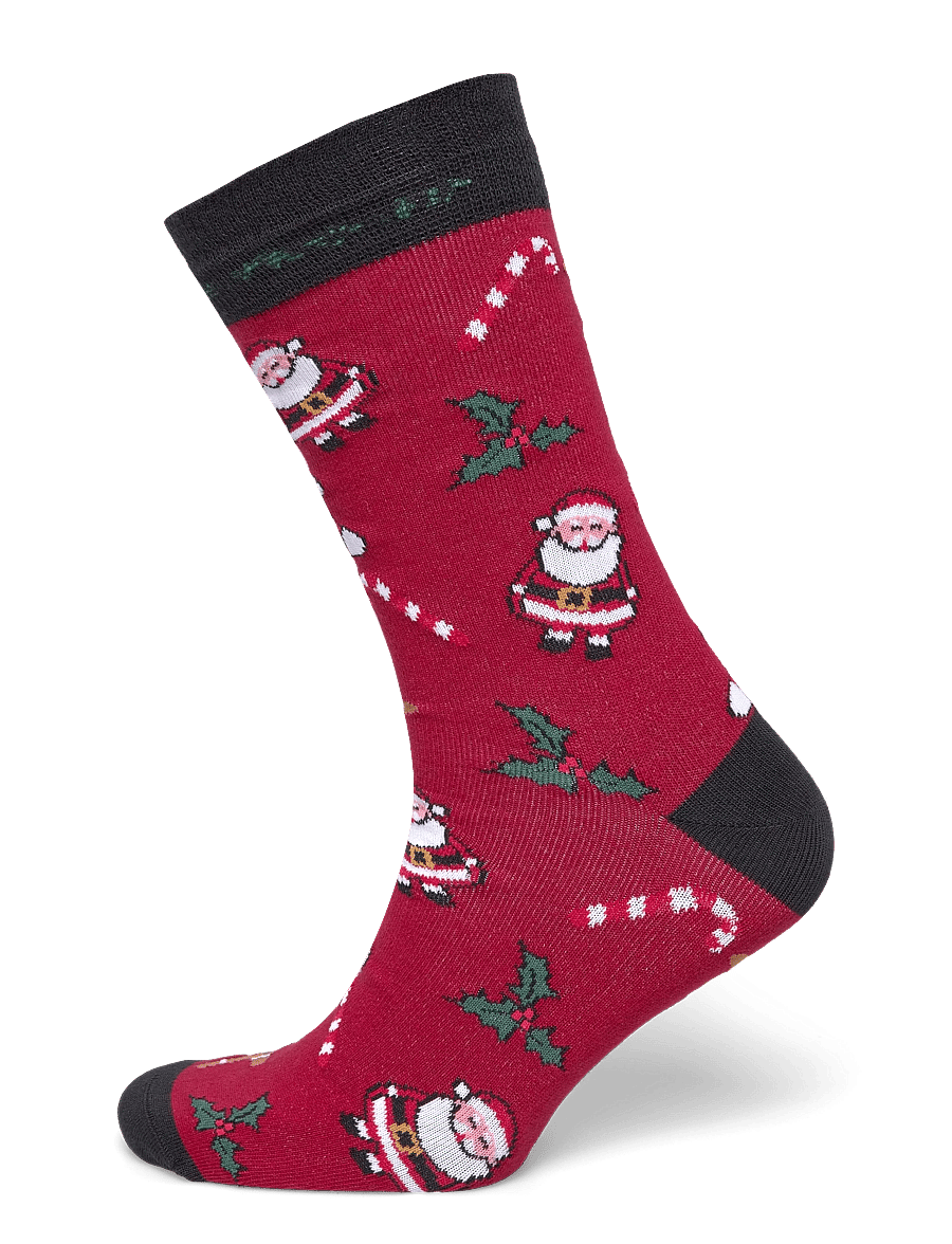 Lindbergh - Christmas bamboo sock - klassikalised sokid - red - 0