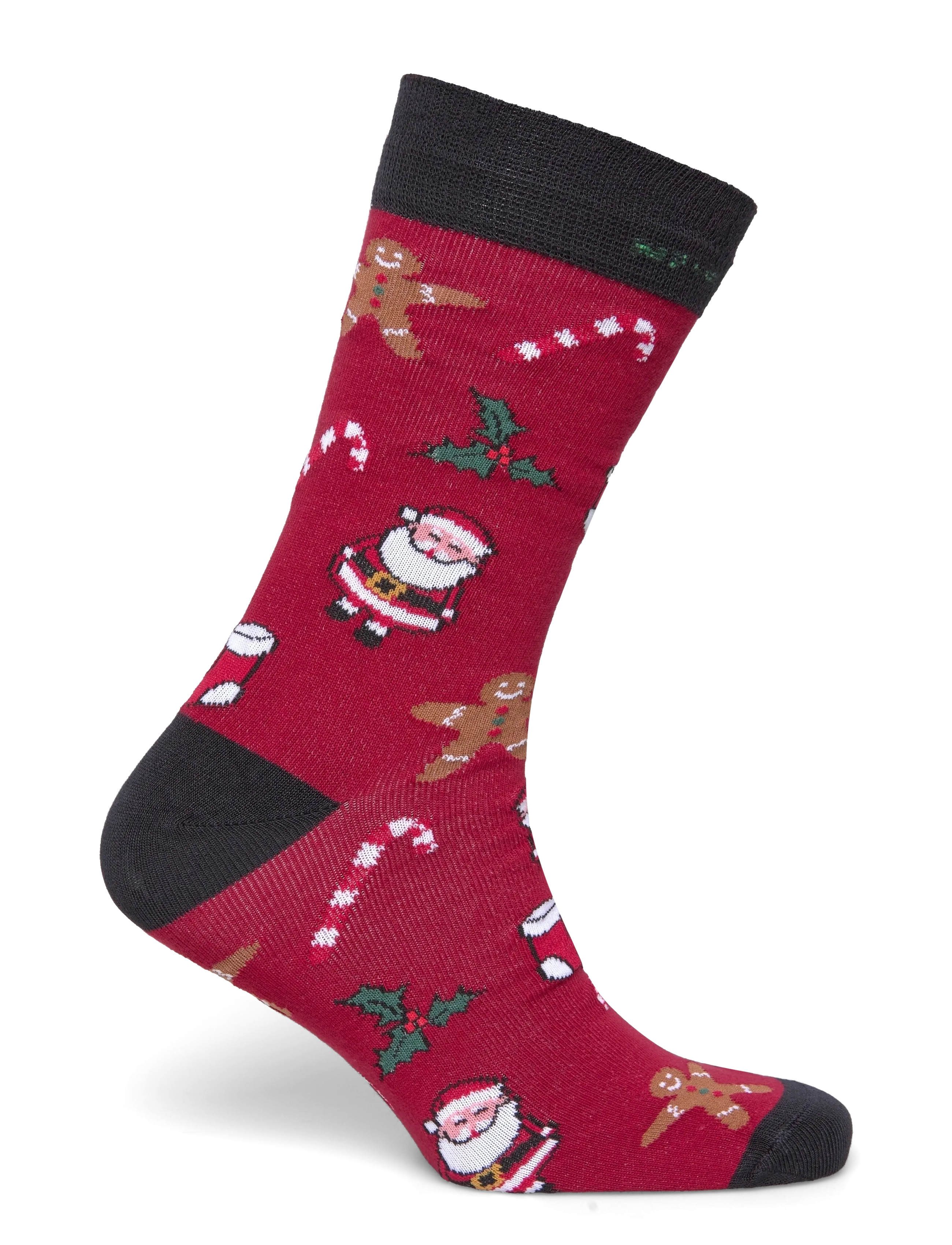 Lindbergh - Christmas bamboo sock - klassikalised sokid - red - 1