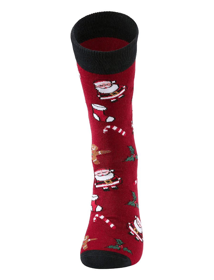 Lindbergh - Christmas bamboo sock - klassikalised sokid - red - 3