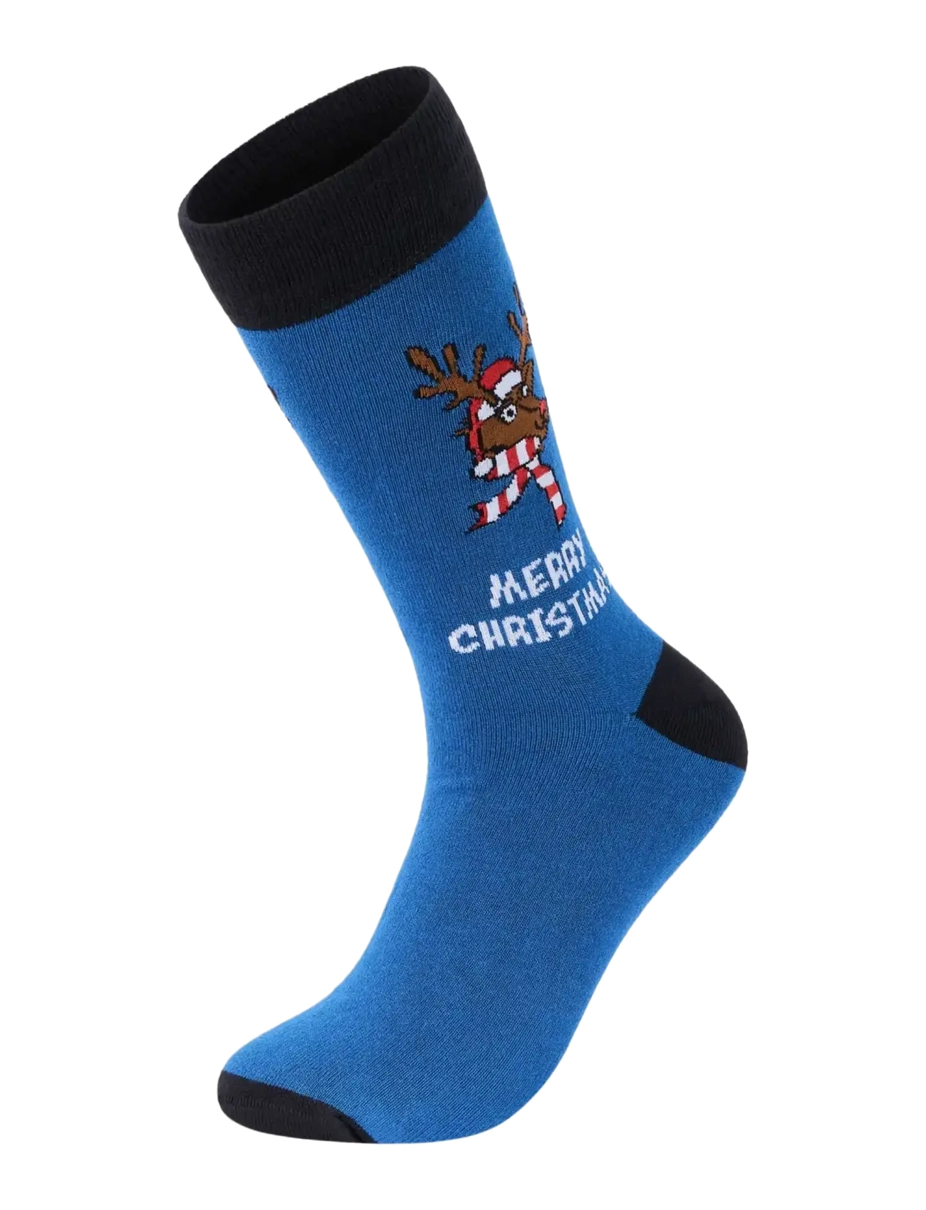 Lindbergh Christmas bamboo sock - Sokid - BLUE / blue