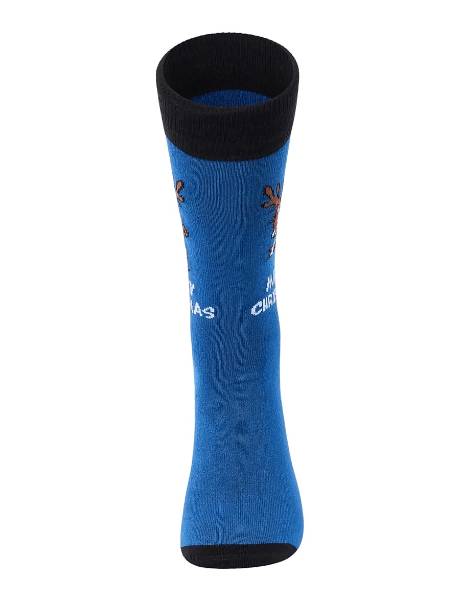 Lindbergh - Christmas bamboo sock - klassikalised sokid - blue - 1