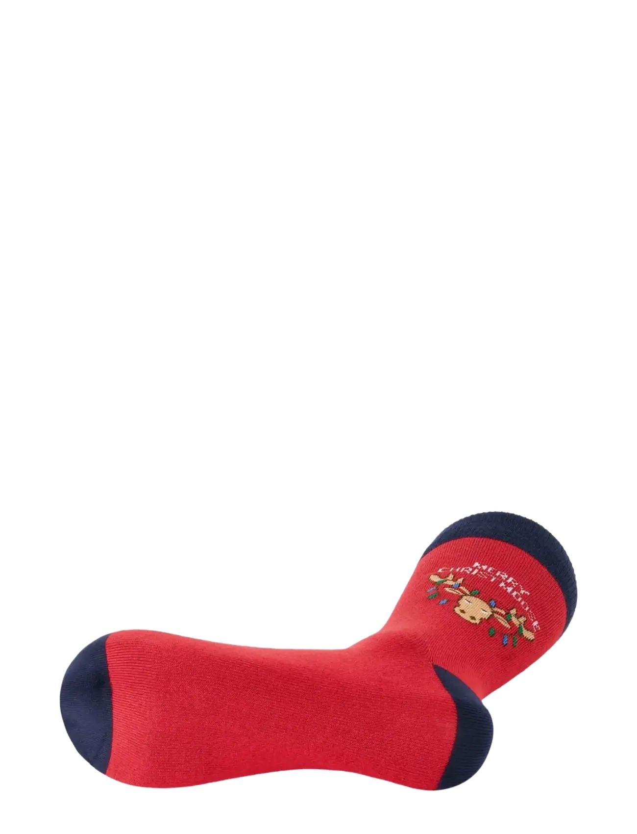 Lindbergh - Christmas bamboo sock - tennissocken - clear red - 2