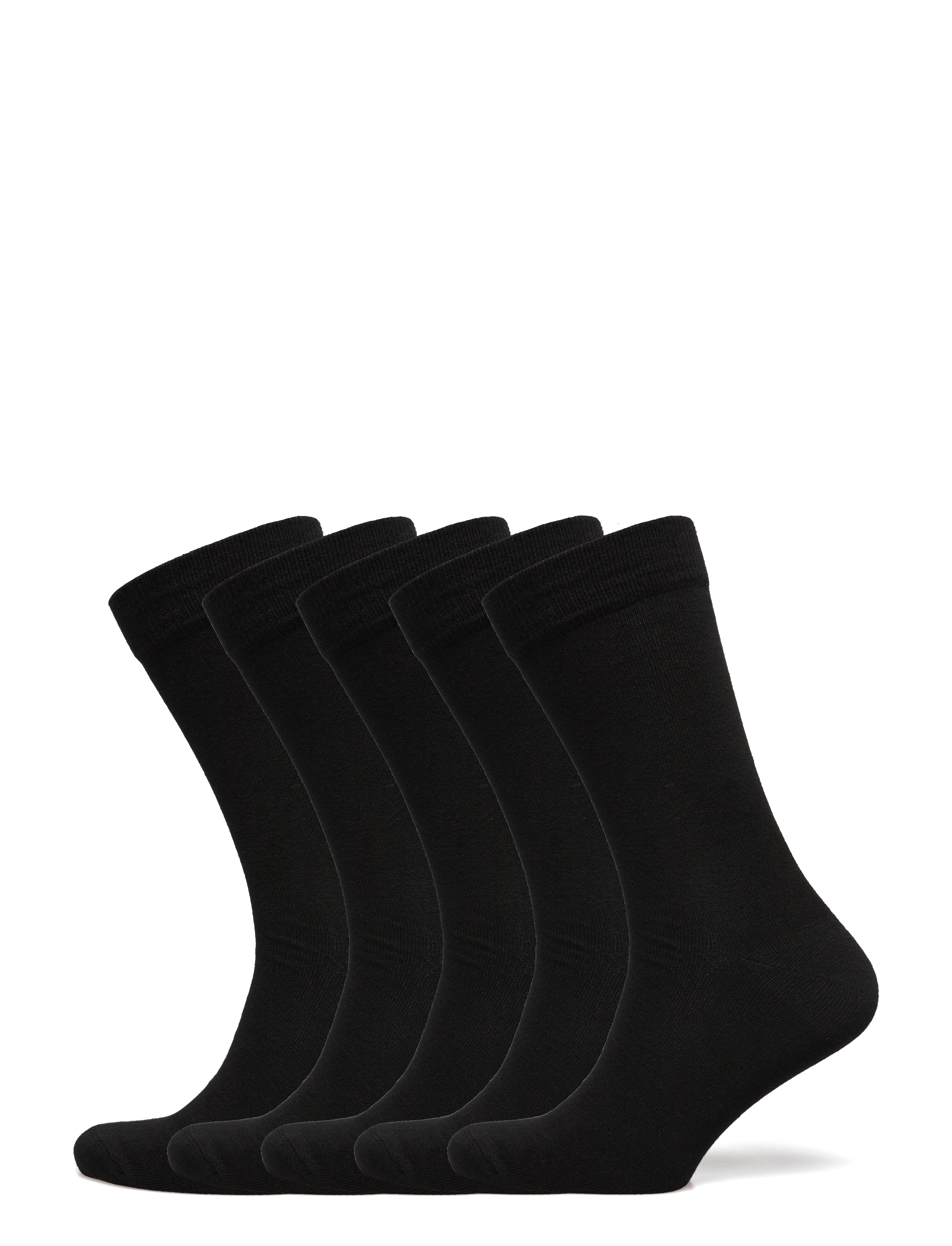 LINDBERGH 5 Pack Baumwolle Socke Schwarz - 40-47 - Herren