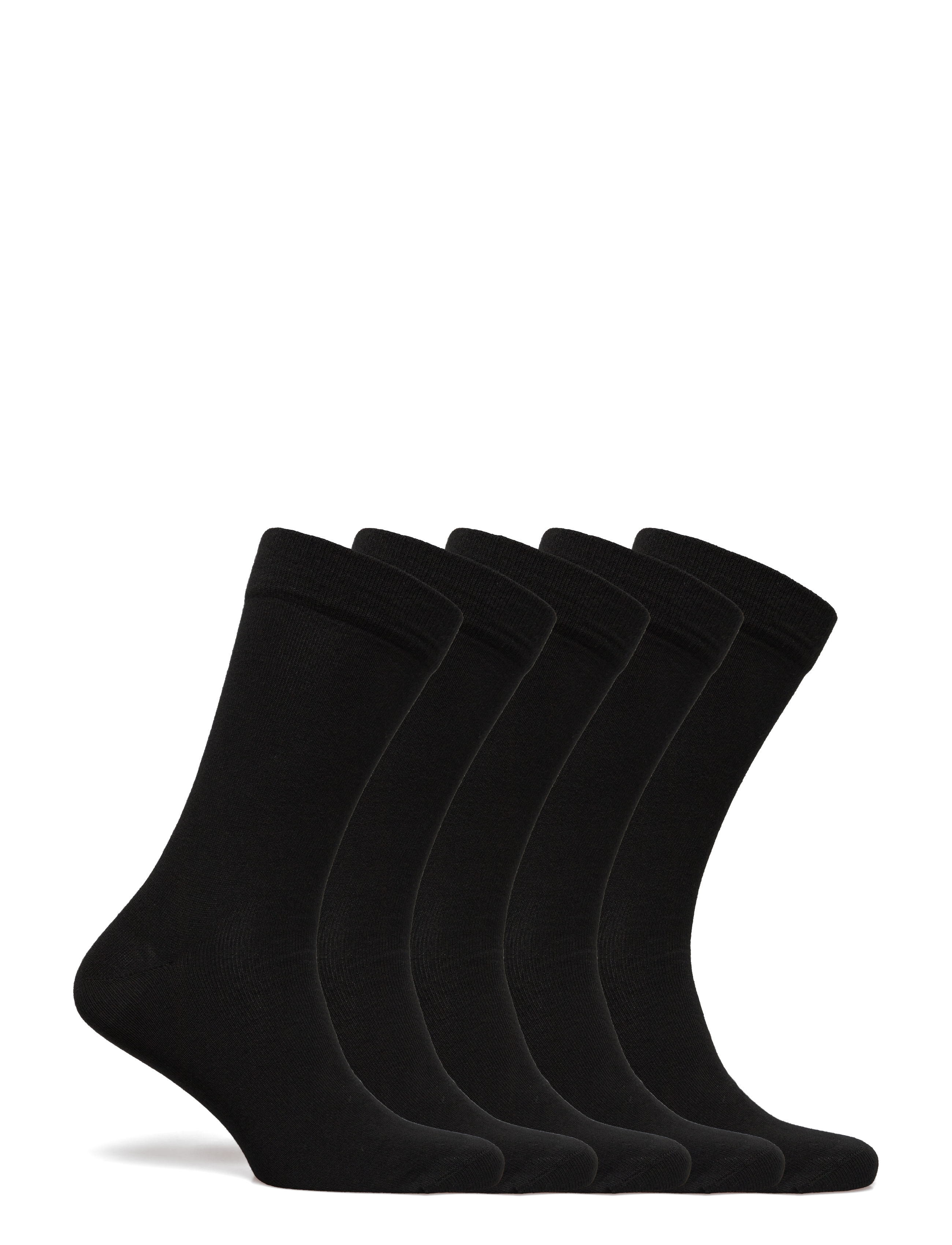 Lindbergh - 5 pack cotton sock - najniższe ceny - black - 1