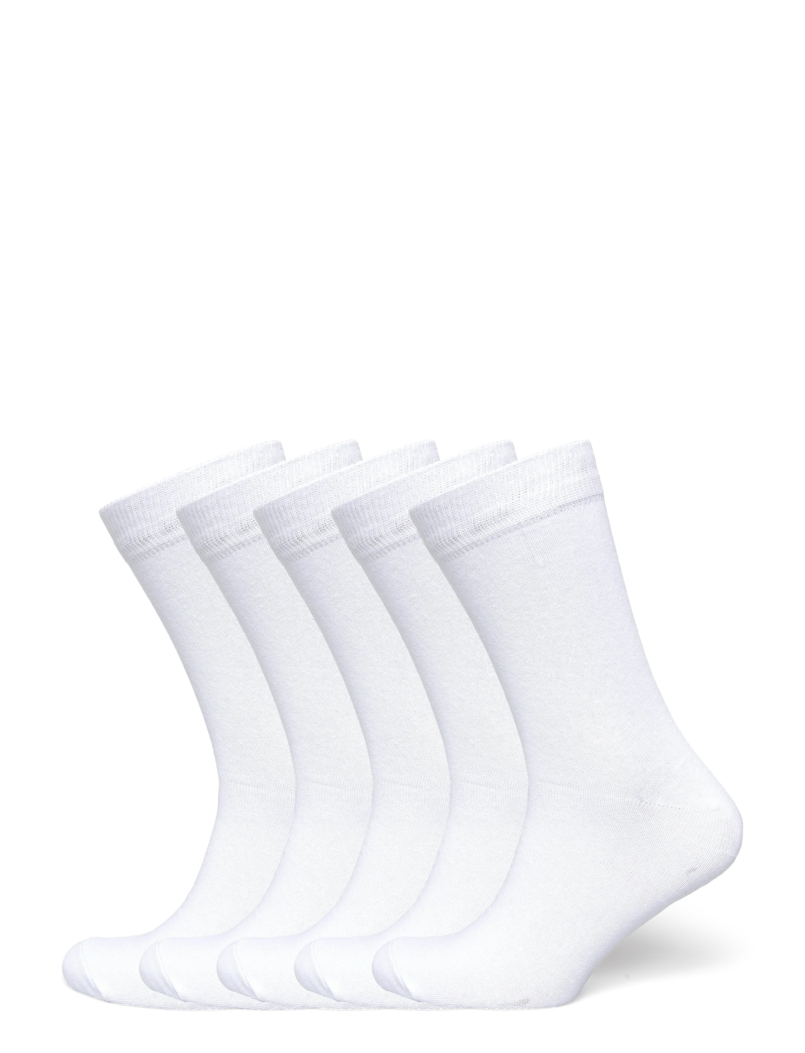 LINDBERGH 5 Pack Baumwolle Socke Weiß - 40-47 - Herren