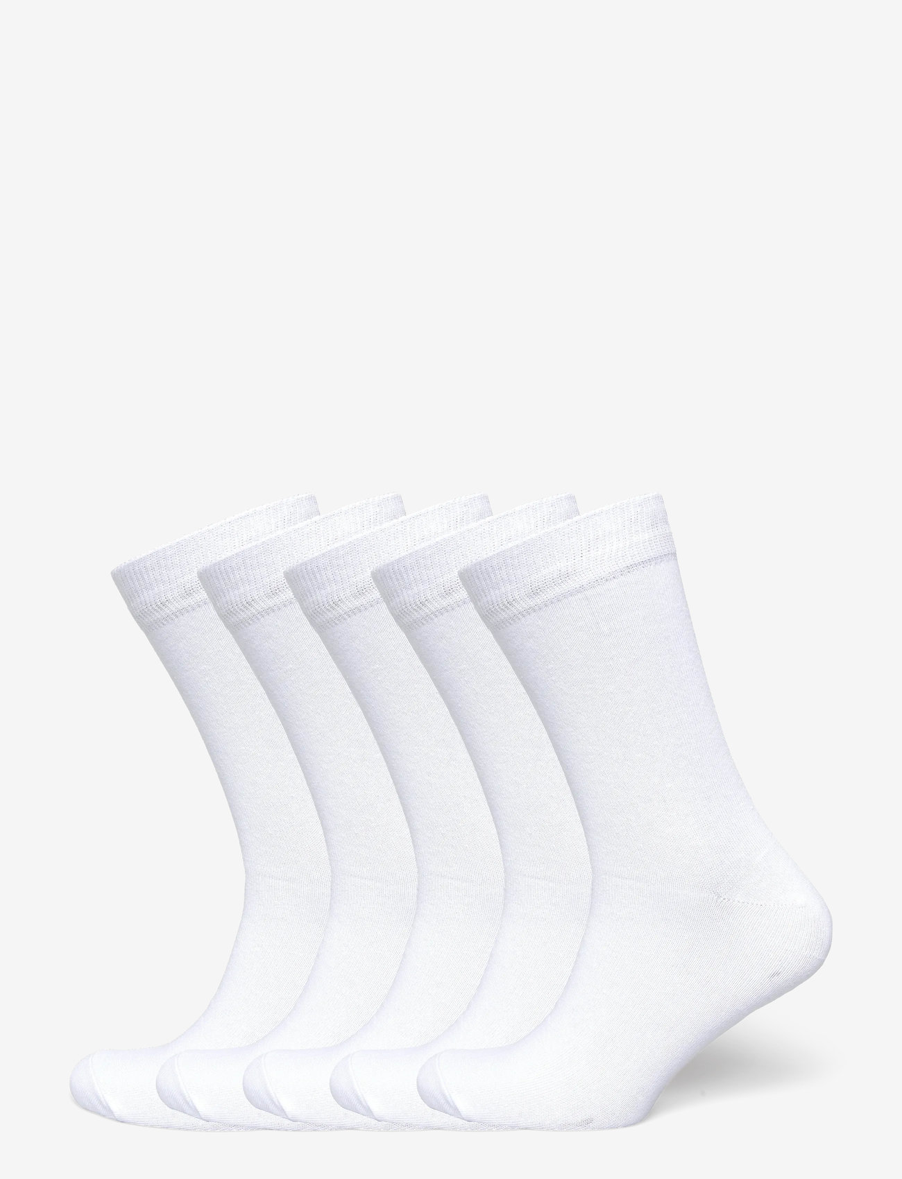 Lindbergh - 5 pack cotton sock - laveste priser - white - 0