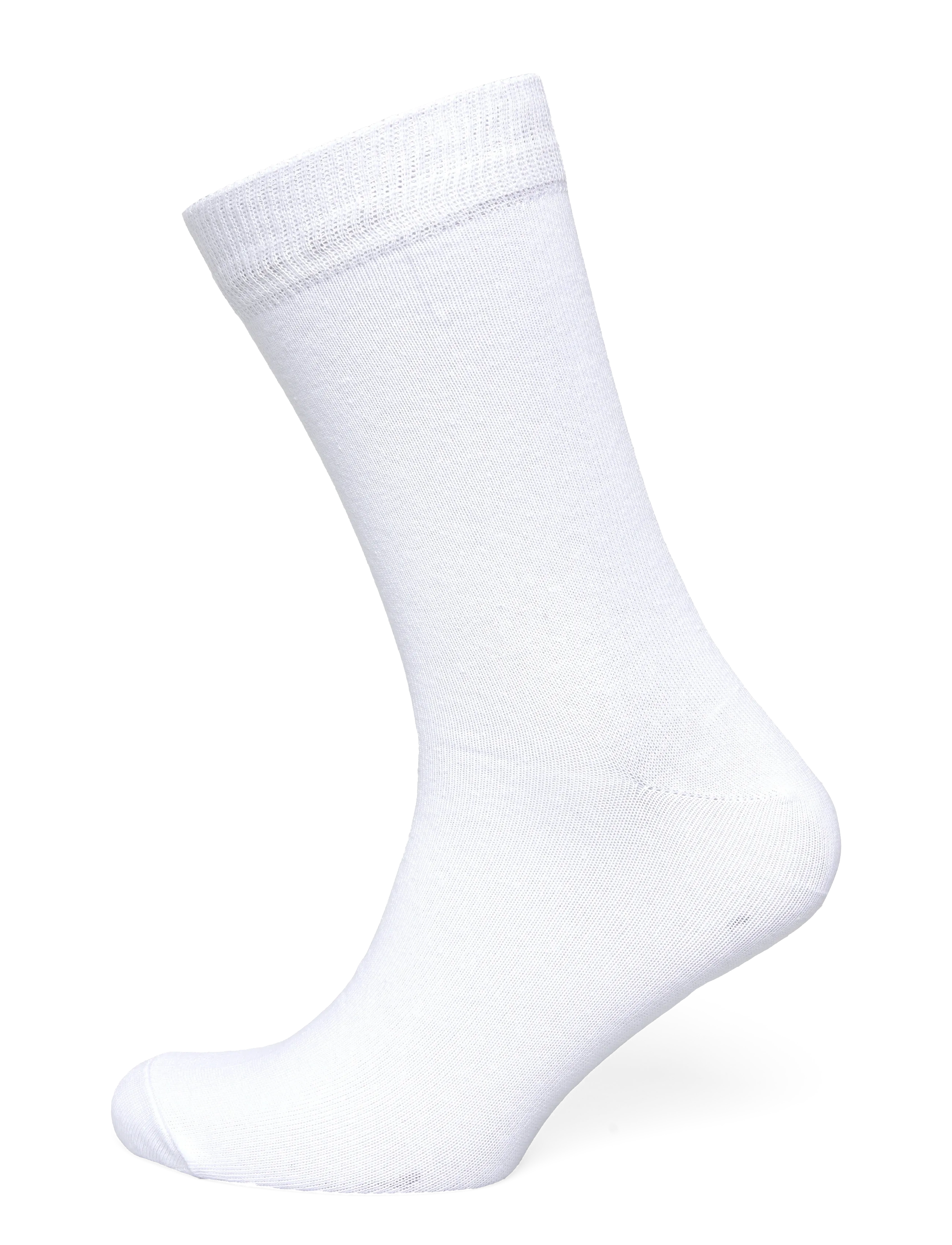 Lindbergh - 5 pack cotton sock - laveste priser - white - 1