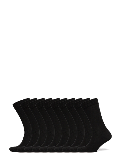 Lindbergh 10 pack cotton sock - Fødselsdagsgaver - BLACK / black