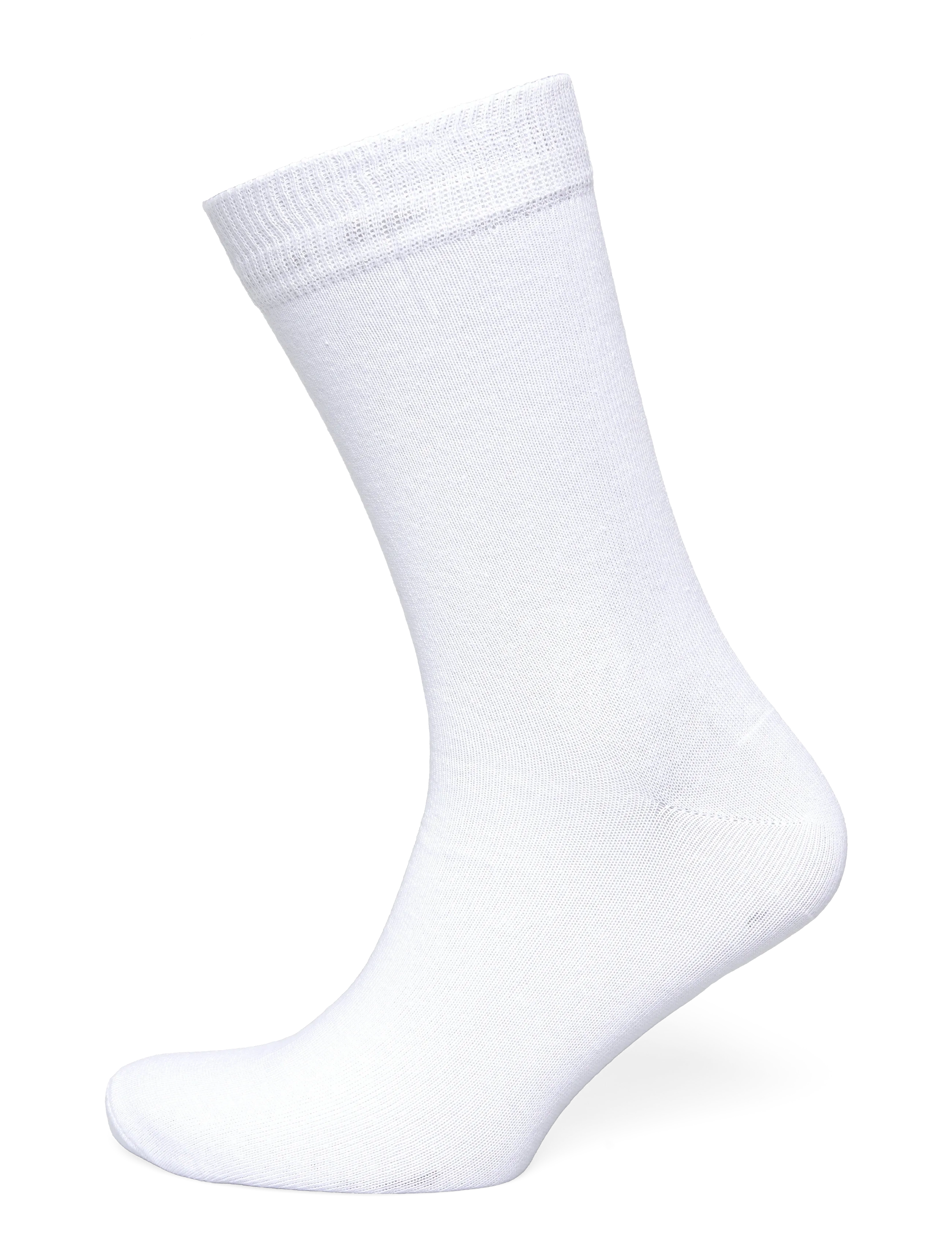 LINDBERGH 10 Pack Baumwolle Socke Weiß - 40-47 - Herren