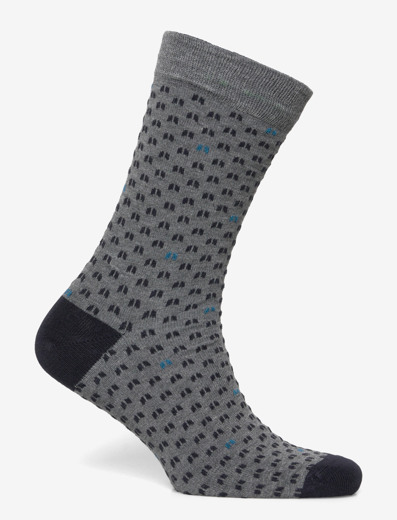 Lindbergh - Pattern bamboo sock - die niedrigsten preise - grey mel - 1