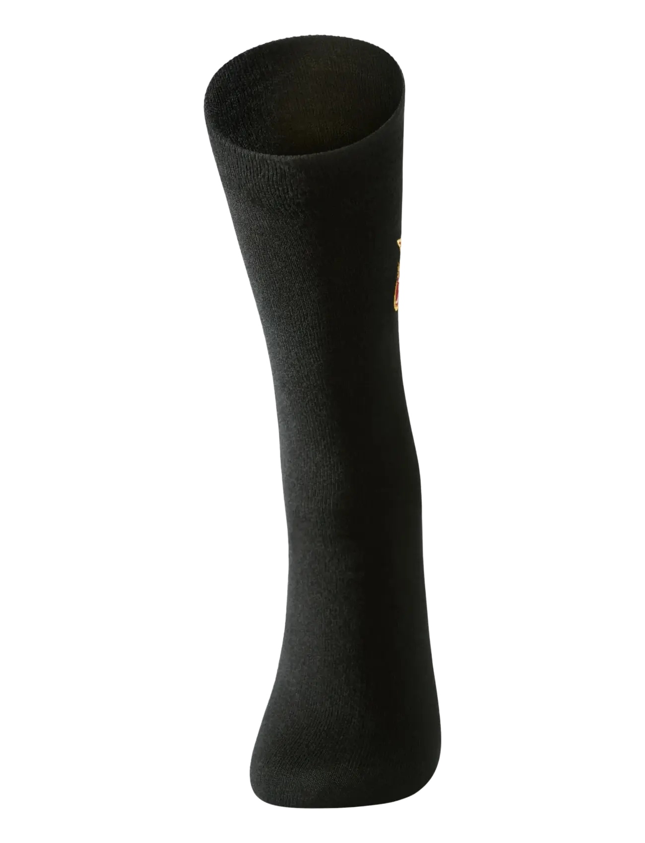 Lindbergh - Embroidery bamboo sock - crew socks - black ink - 1