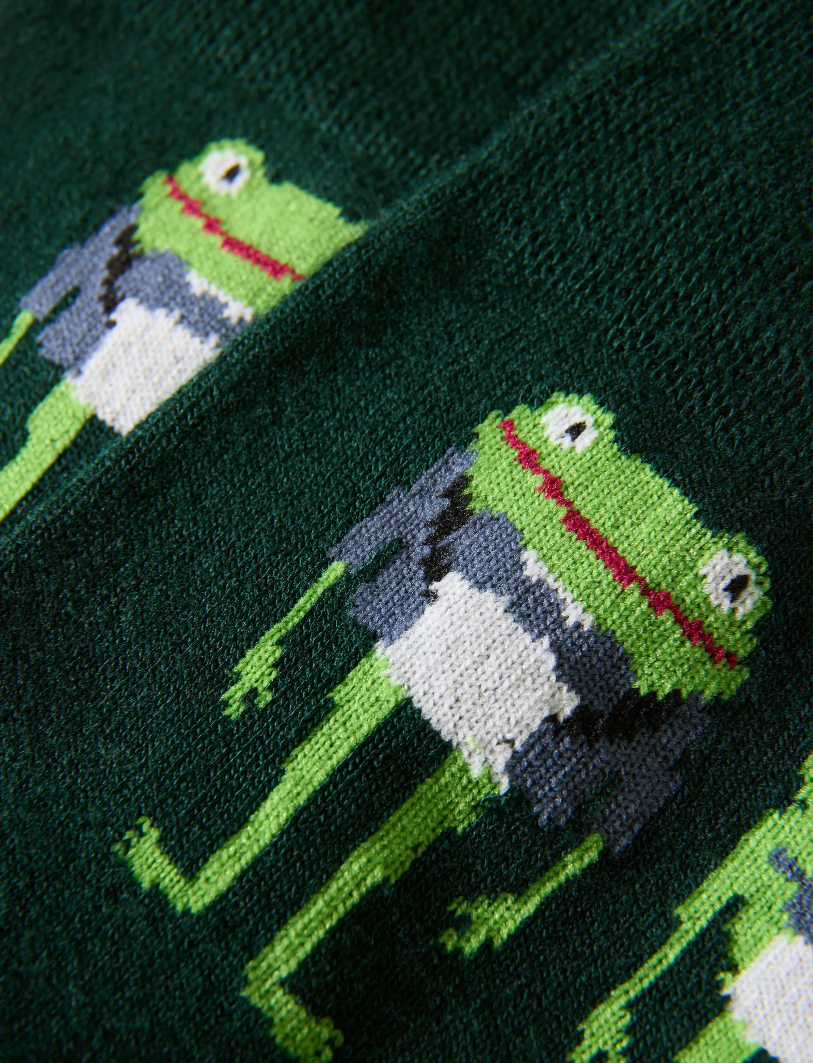 Lindbergh - Animal bamboo sock - tennissocken - green - 3
