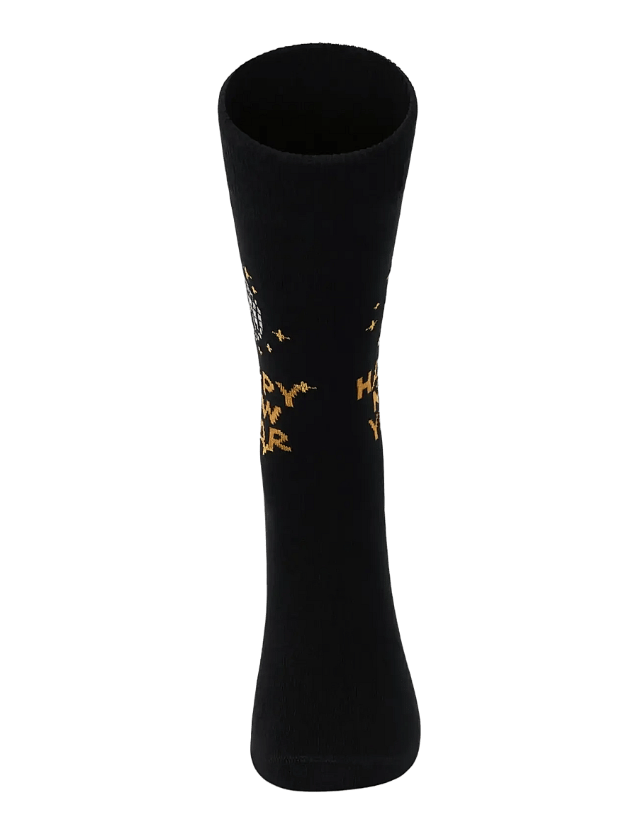 Lindbergh - New year bamboo sock - sokker - black - 1