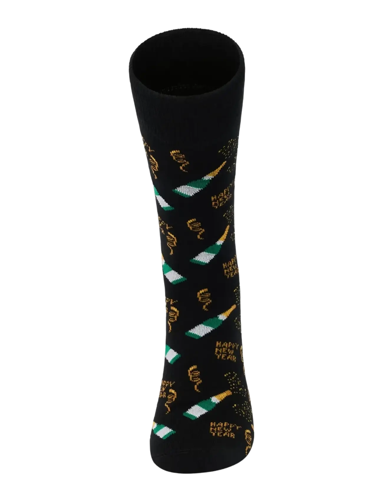 Lindbergh - New year bamboo sock - tennissocken - gold - 1