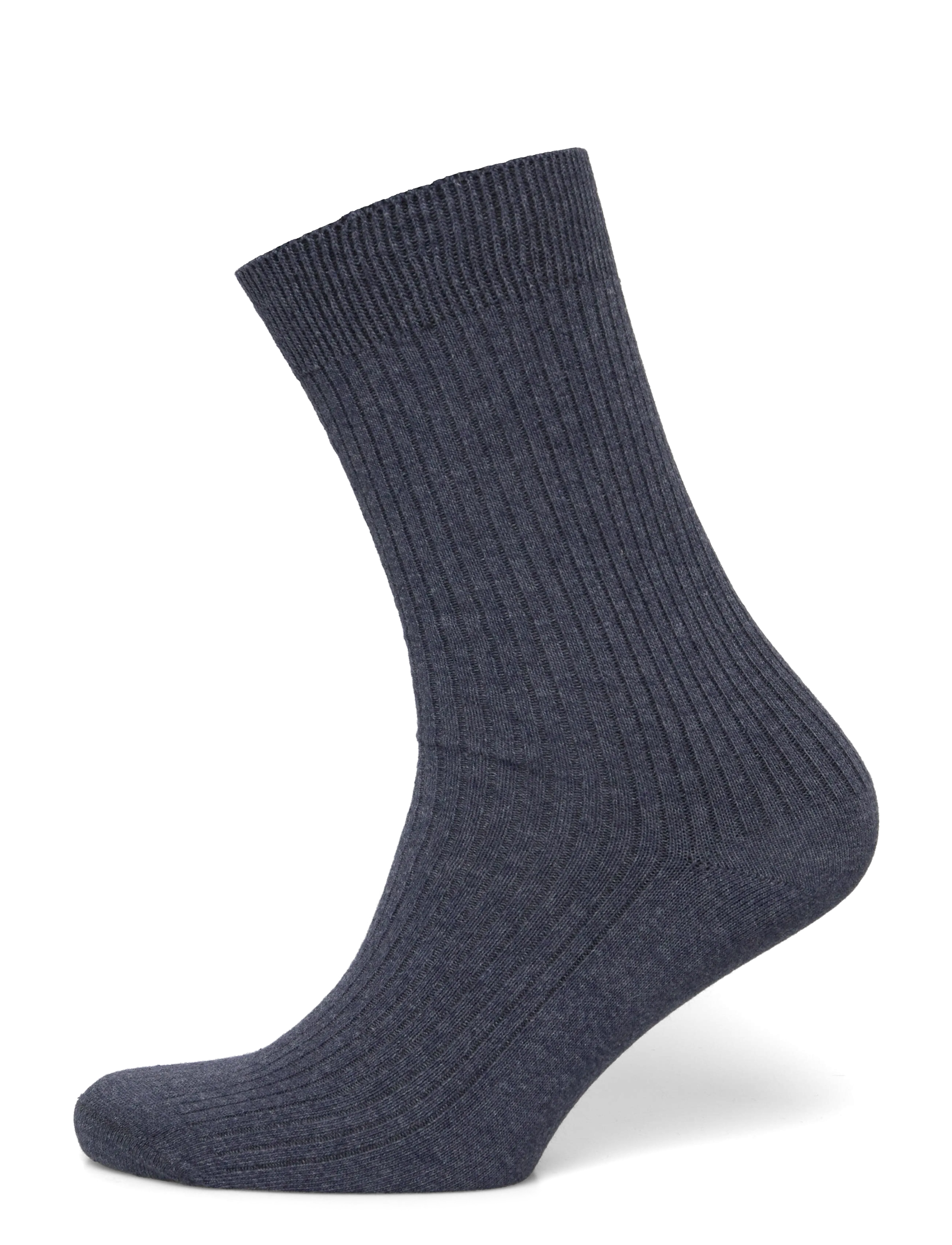 DB yarn recycled cotton blend sock - BLUE MEL