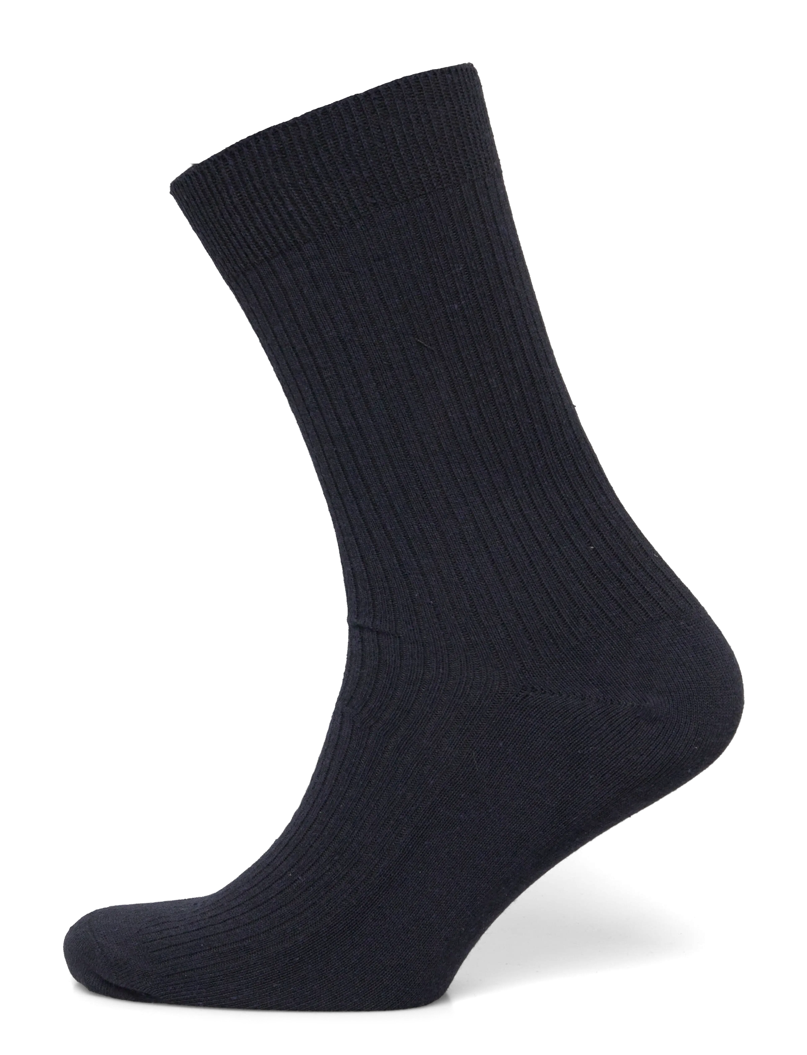 Lindbergh DB yarn recycled cotton blend sock - Underkläder - NAVY / navy